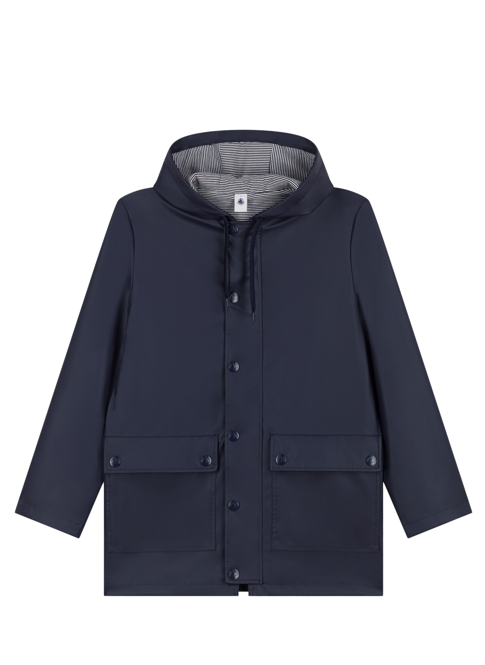 Imperméable à capuche PETIT BATEAU Bleu
