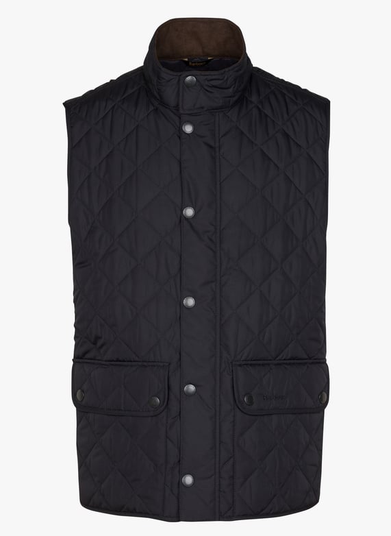 Veste sans manche matelassée Lowerdale Navy Barbour Homme