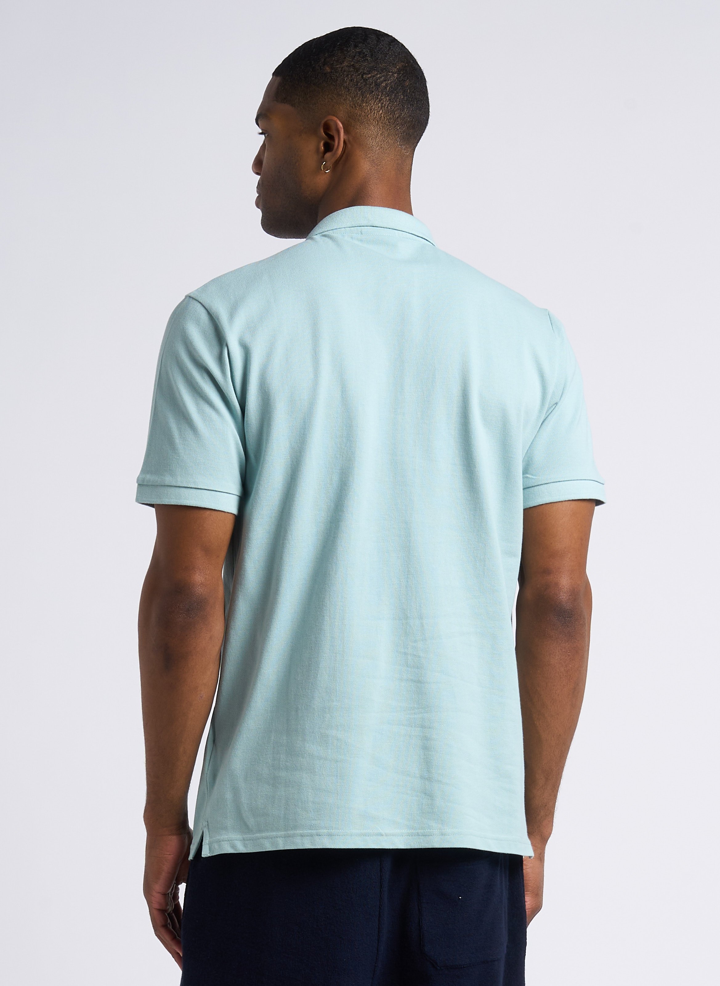 Poloshirt aus Bio-Baumwolle, Regular Fit KNOWLEDGE COTTON APPAREL Grau