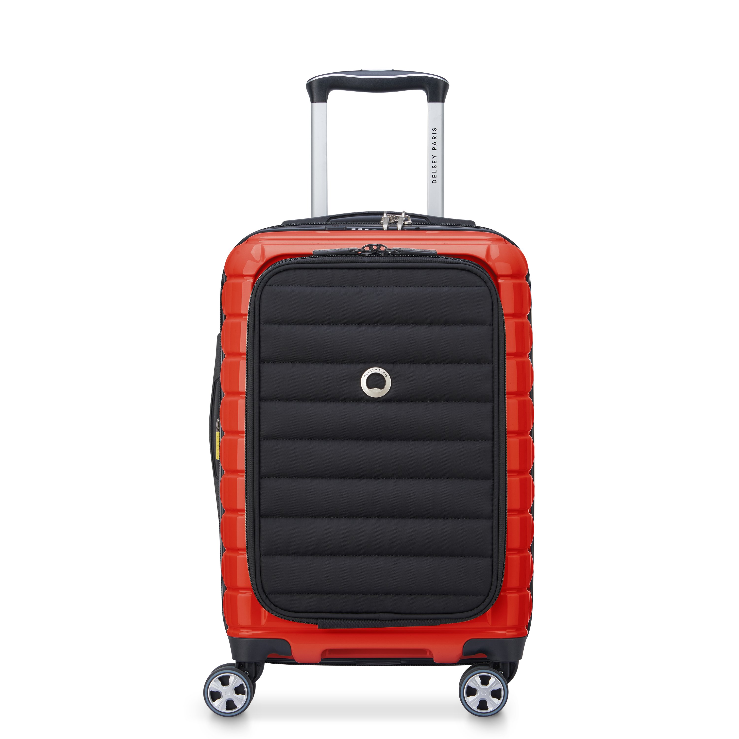 Rigid cabin suitcase DELSEY PARIS Red