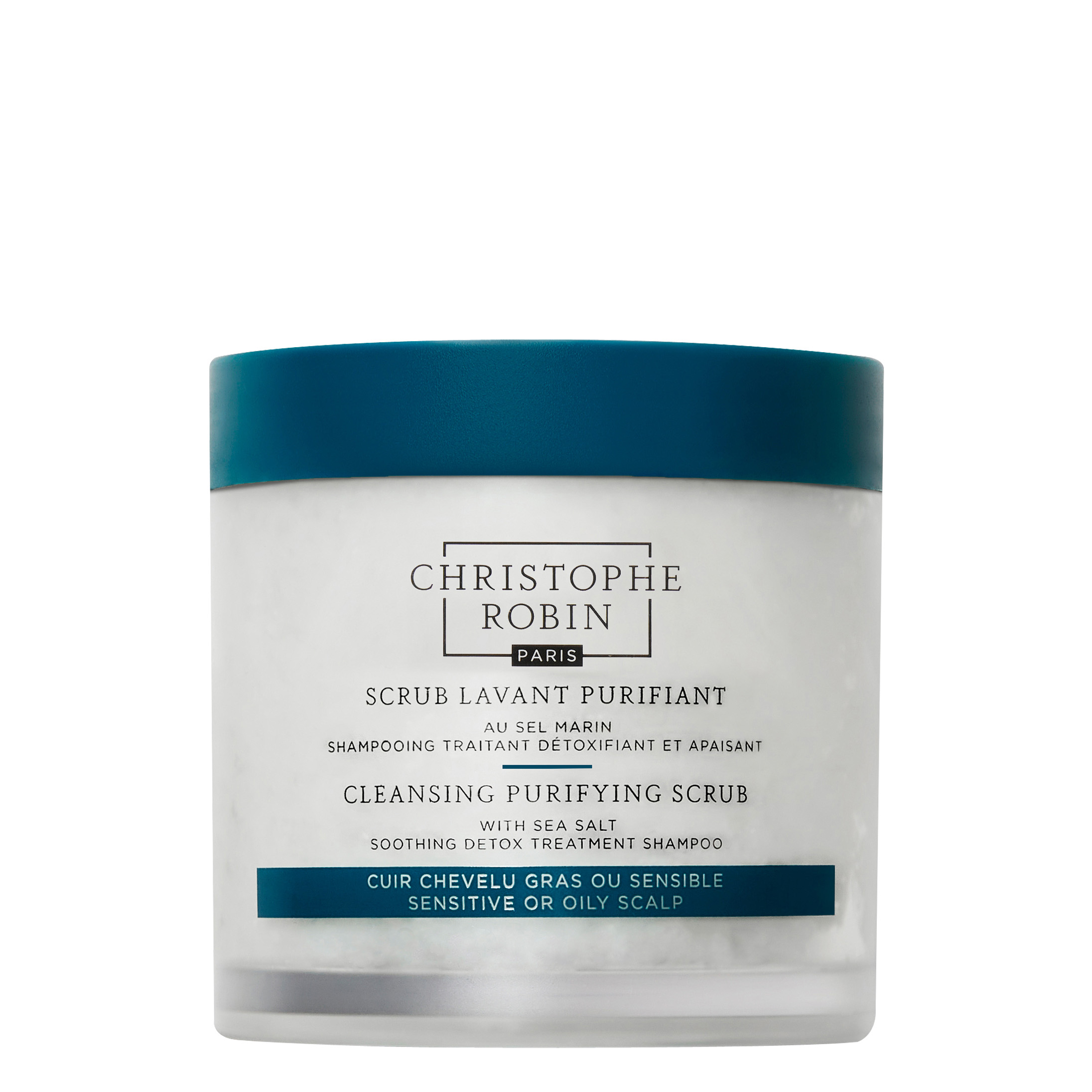 Scrub lavant purifiant au sel marin CHRISTOPHE ROBIN No color