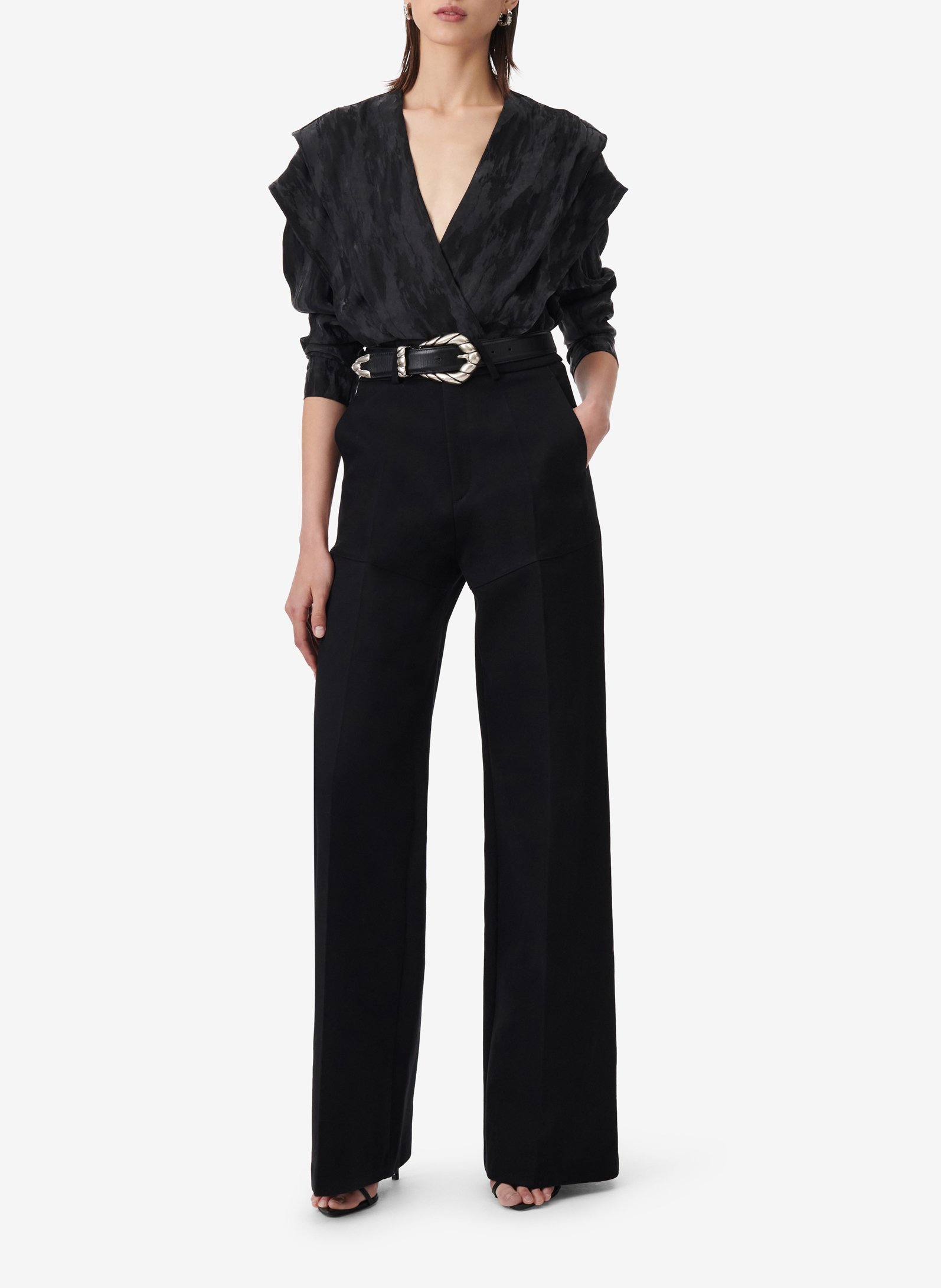 Top imprimé IRO Noir