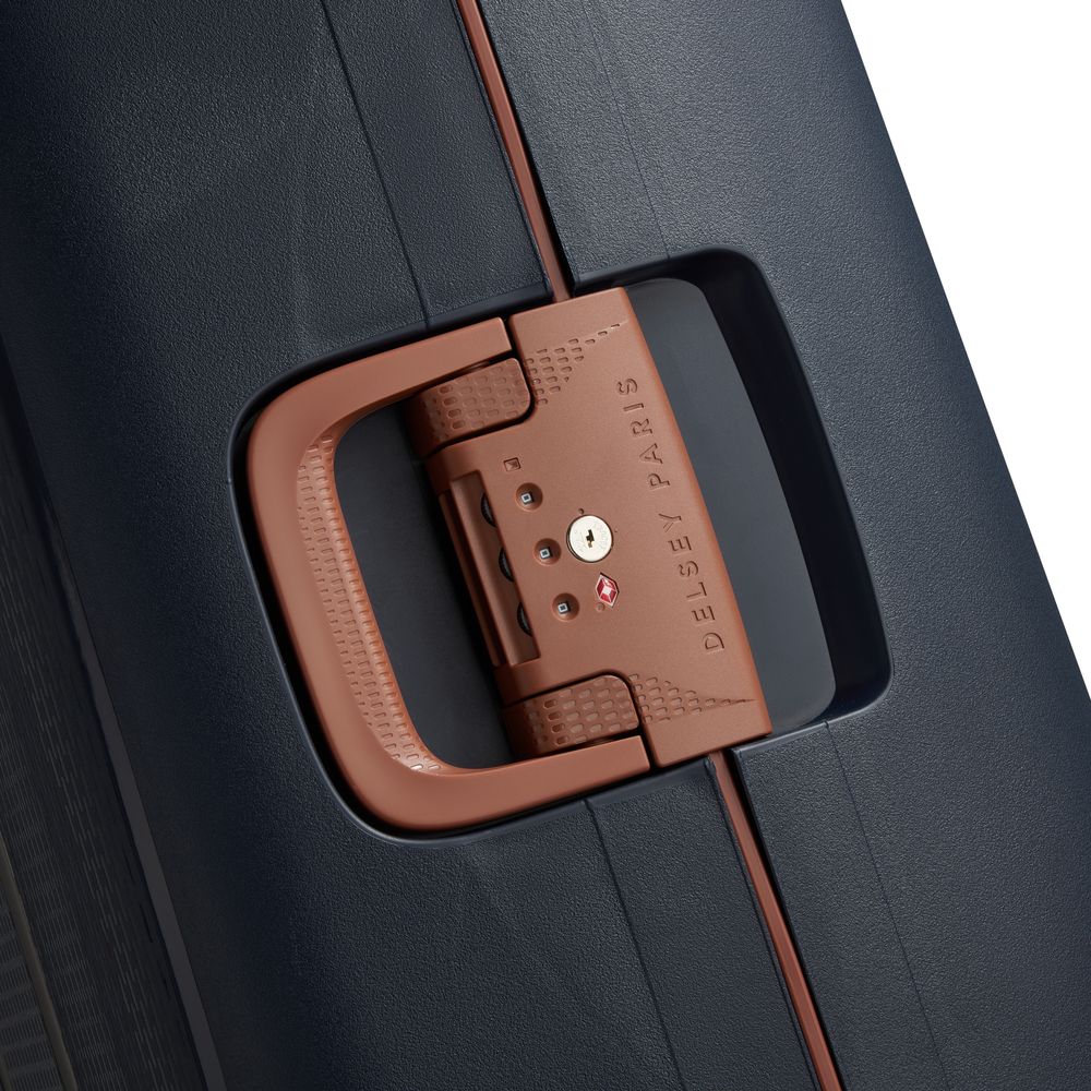 Rigid hold suitcase DELSEY PARIS Blue