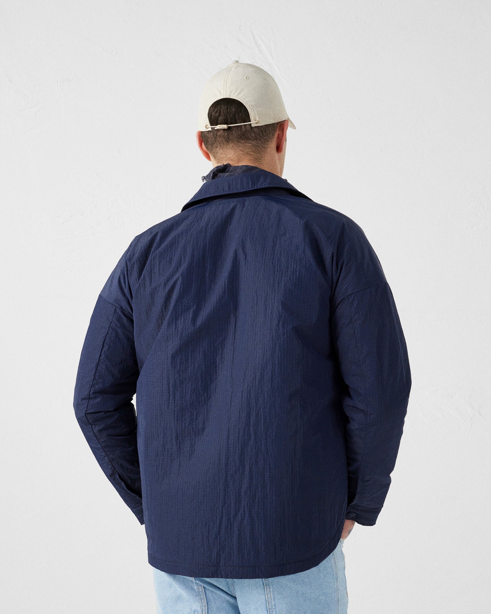 Jeremy ultralight overshirt jacket JOTT Blue