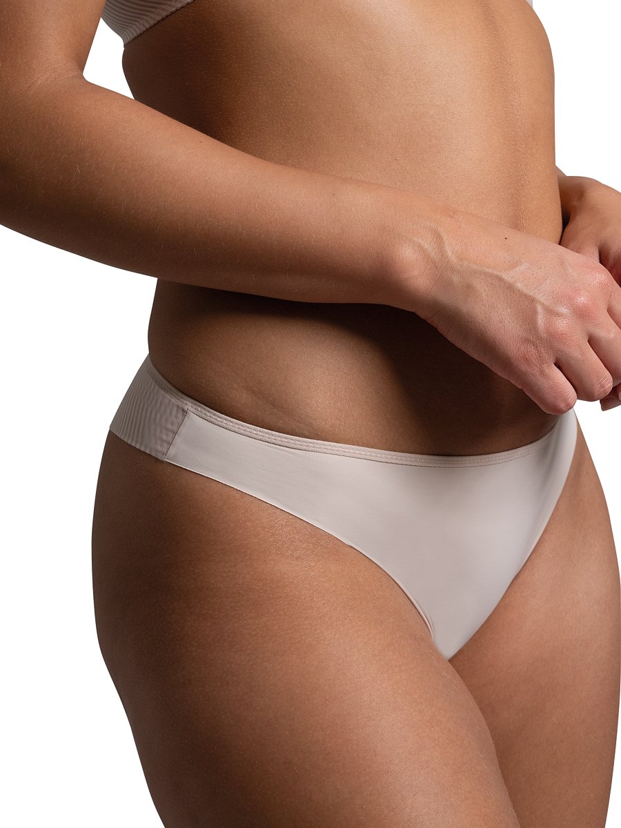 Cotton tanga PASSIONATA Beige