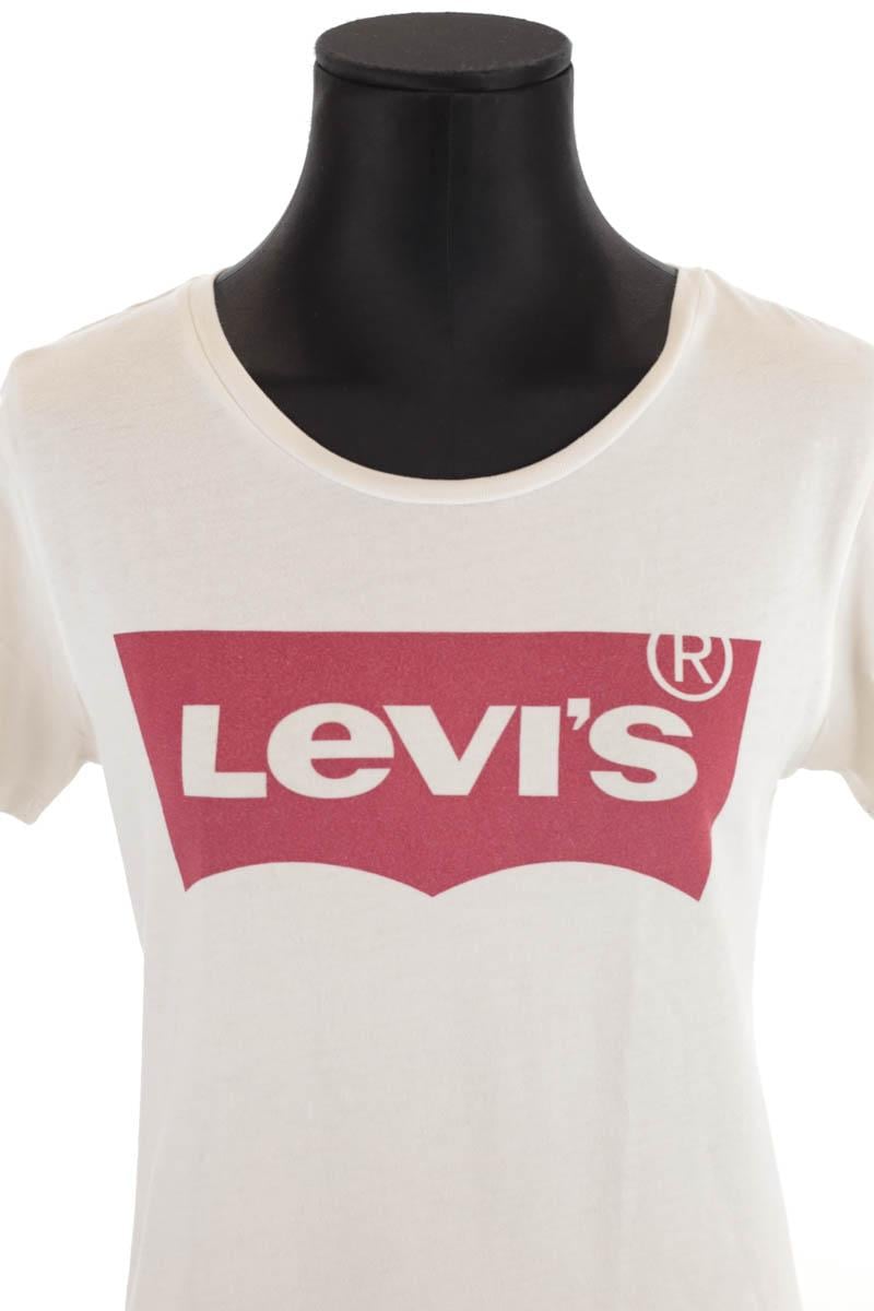 Cotton T-shirt LEVI'S - Seconde main White