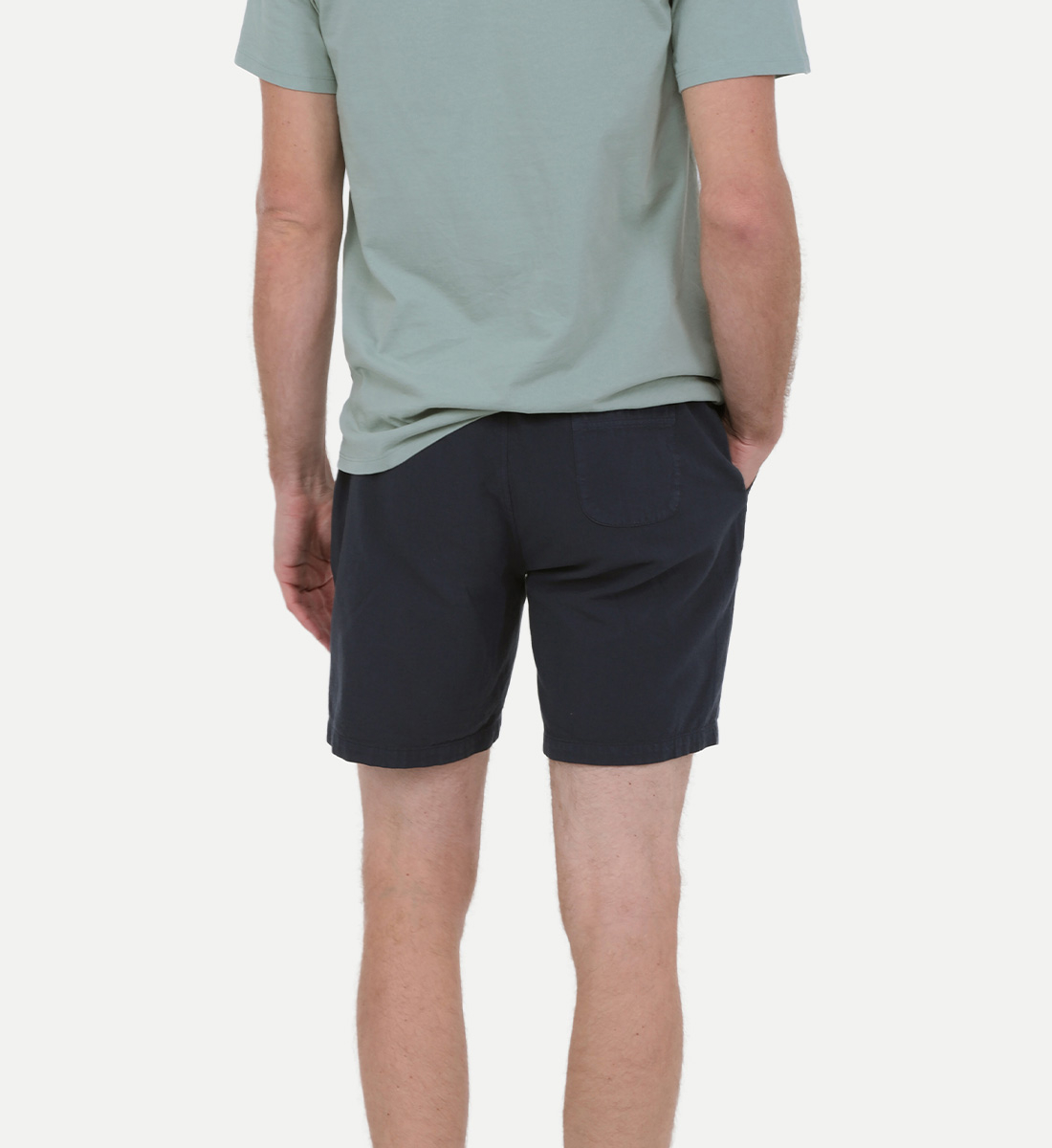 Short in cotton and linen GILI'S Blue