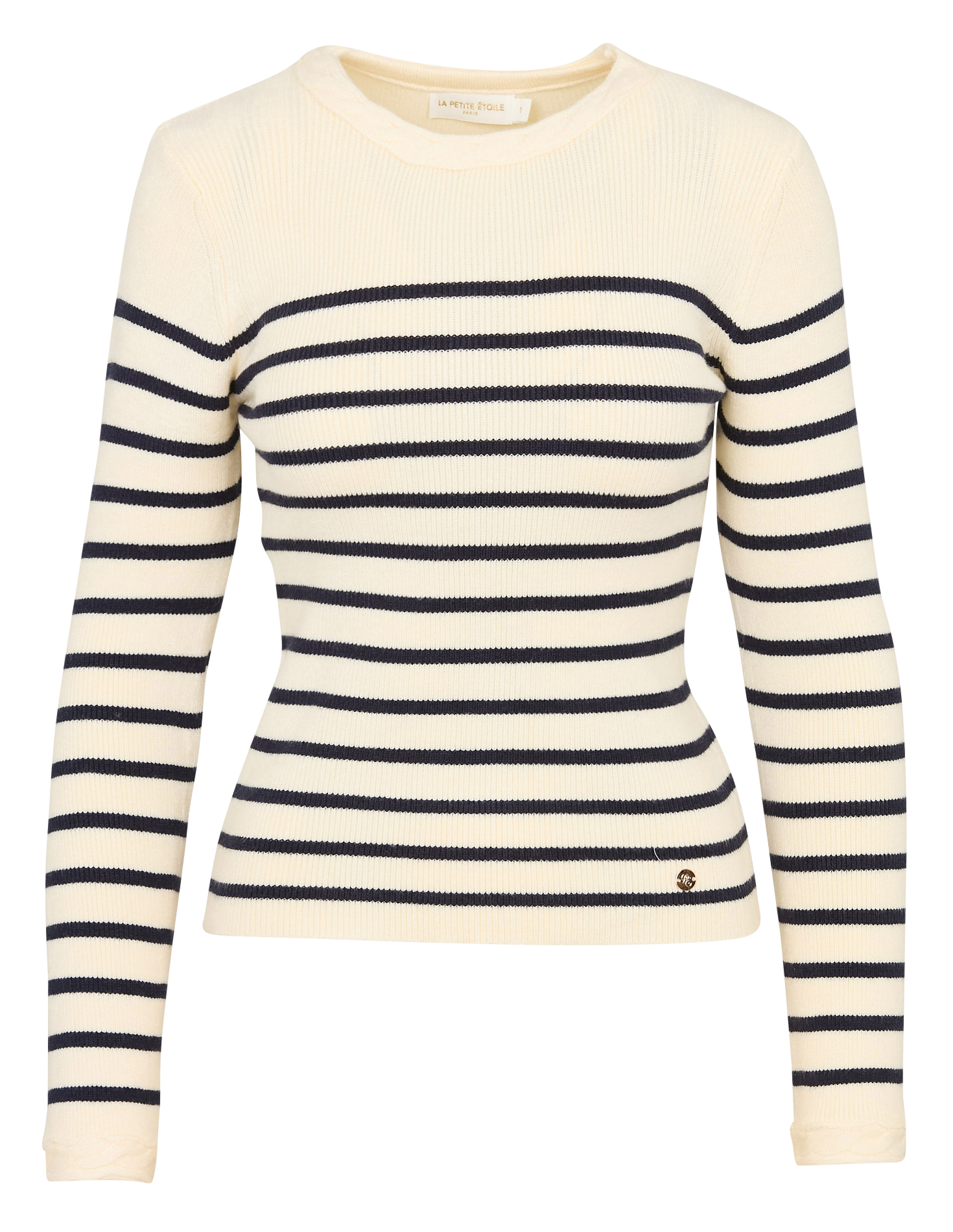 Gestreifter Pullover LA PETITE ETOILE Beige