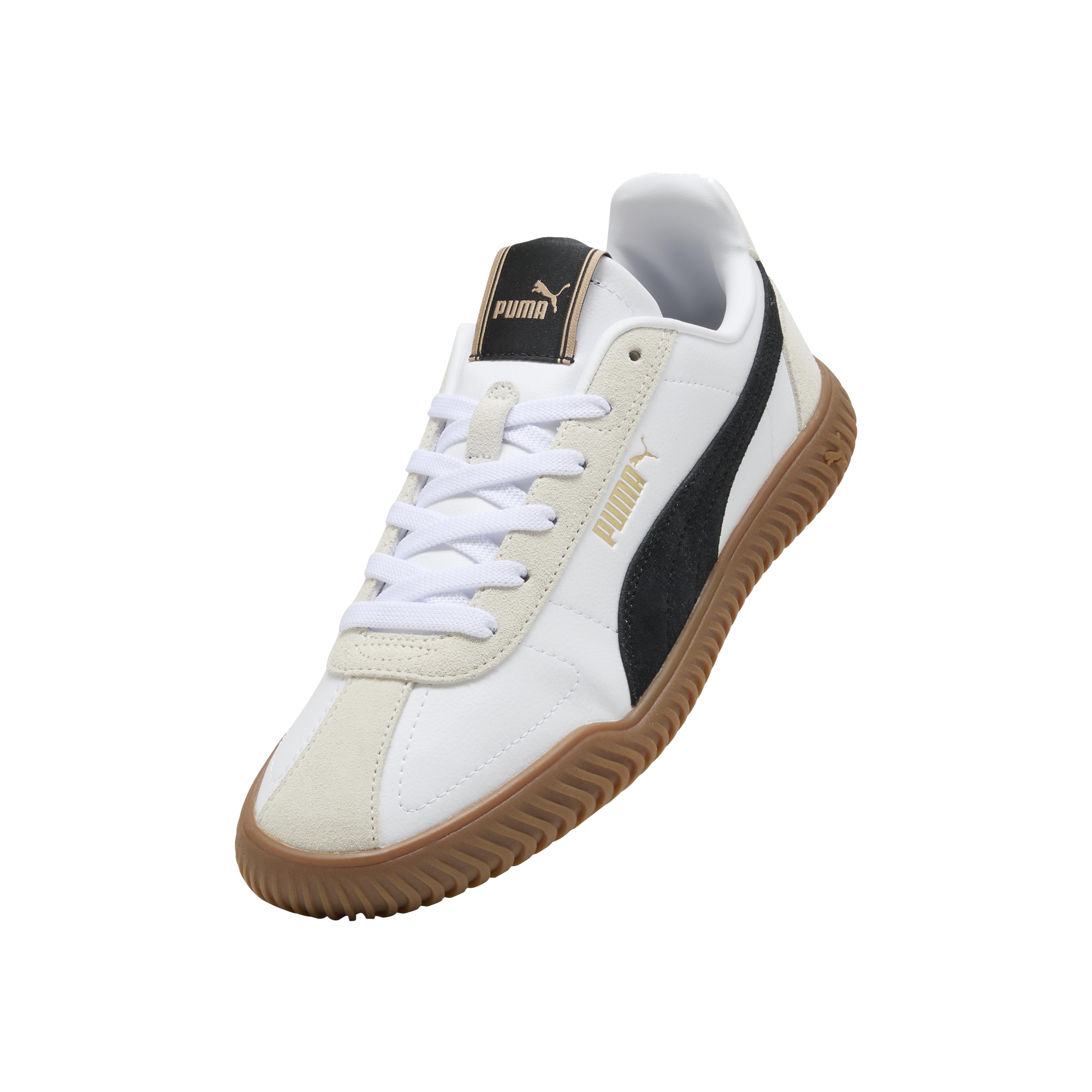 Basket cuir  club kayzer og PUMA Blanc
