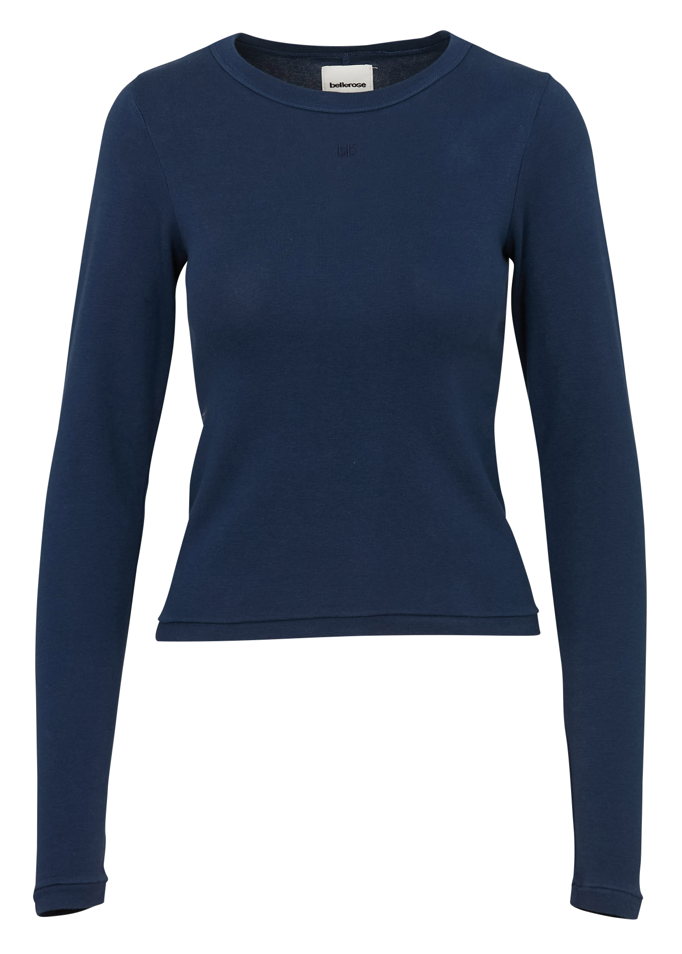 Gestreept T-shirt in marinelook met lange mouwen BELLEROSE Blauw