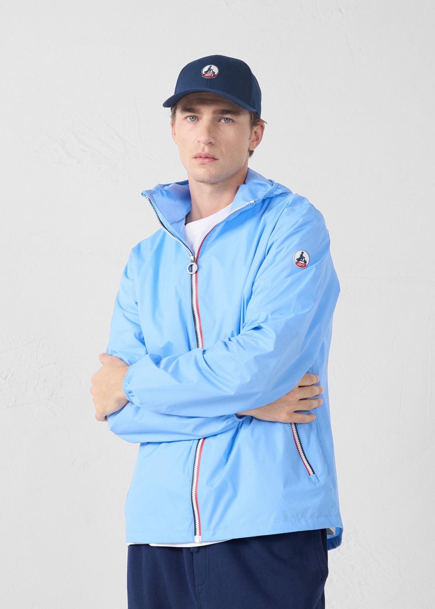 Packable raincoat Kilmory JOTT Blue