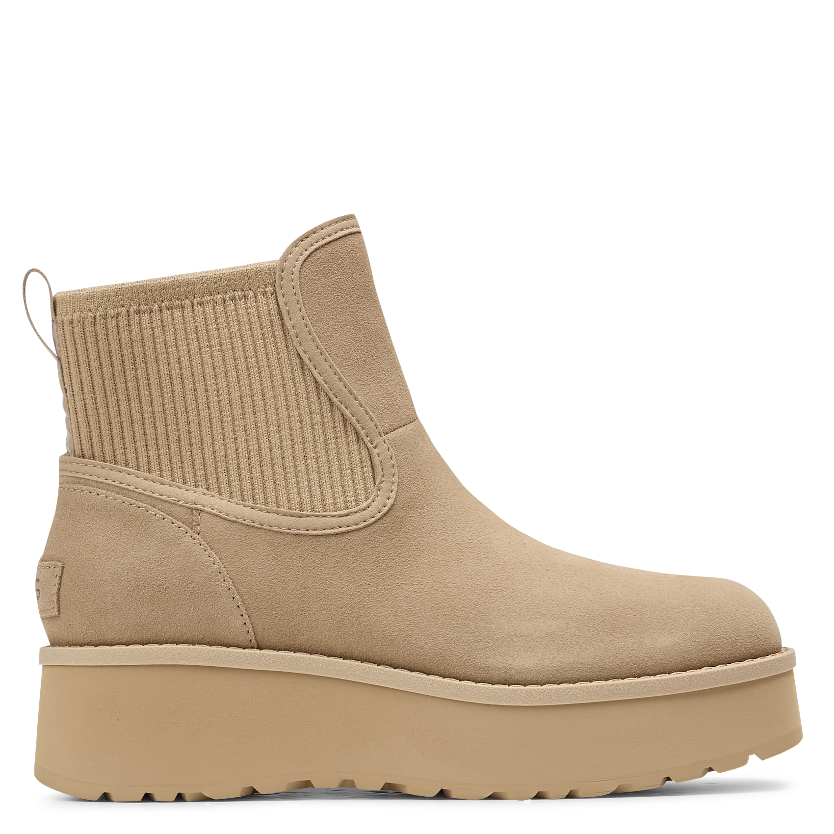 Bottines Chelsea en cuir mélangé UGG