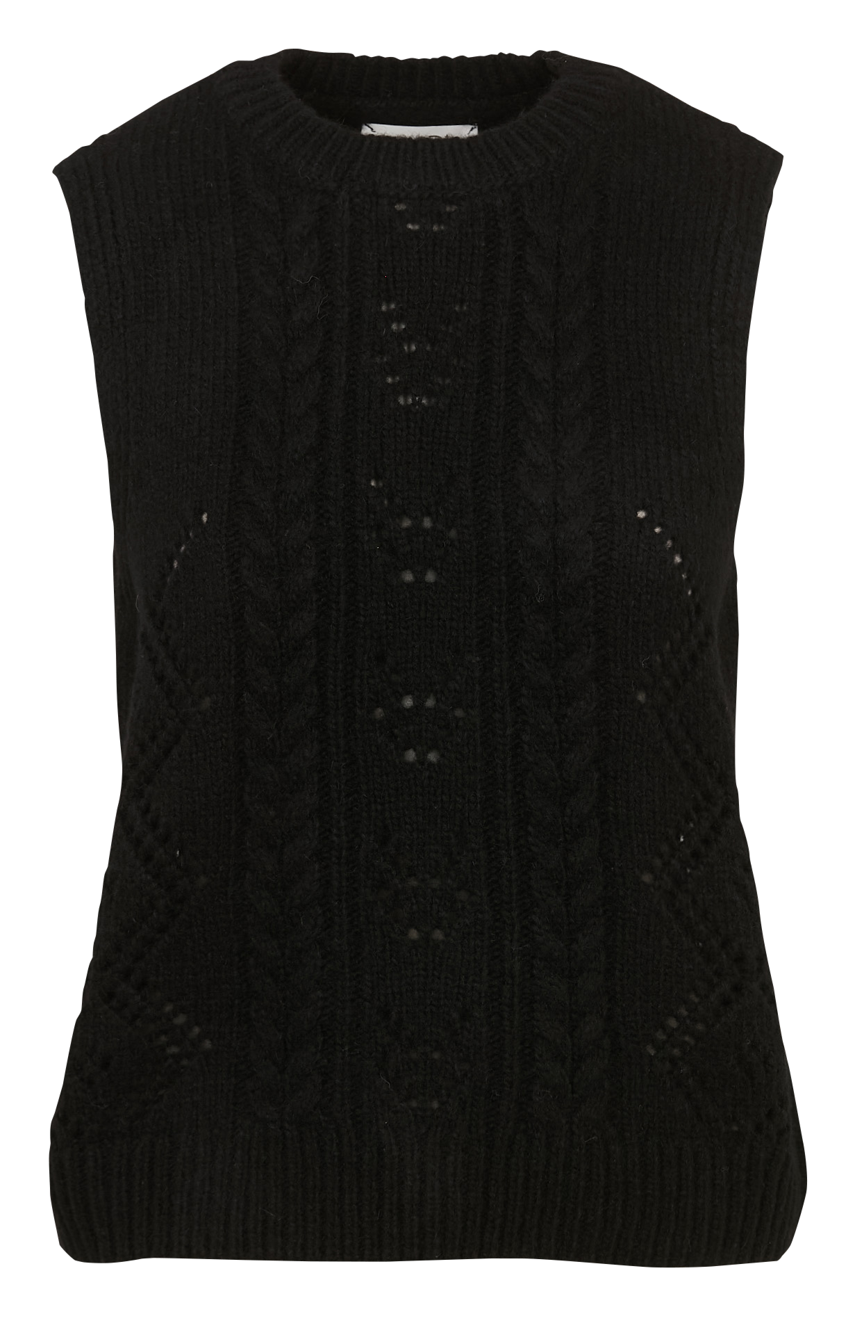 Pull court sans manches uni SUD EXPRESS Noir