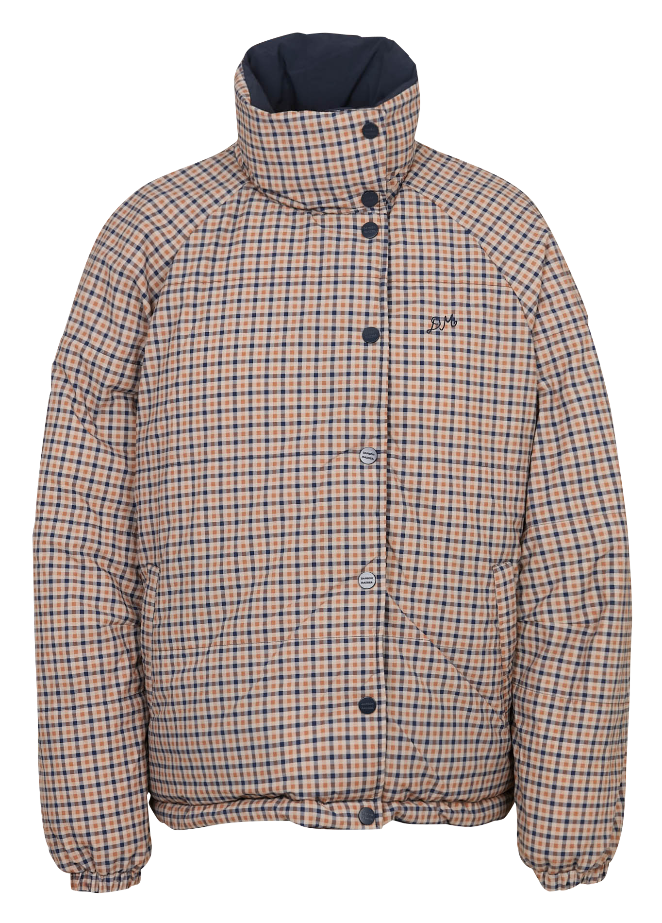 Oversized padded jacket with high neck DAMSON MADDER Blue