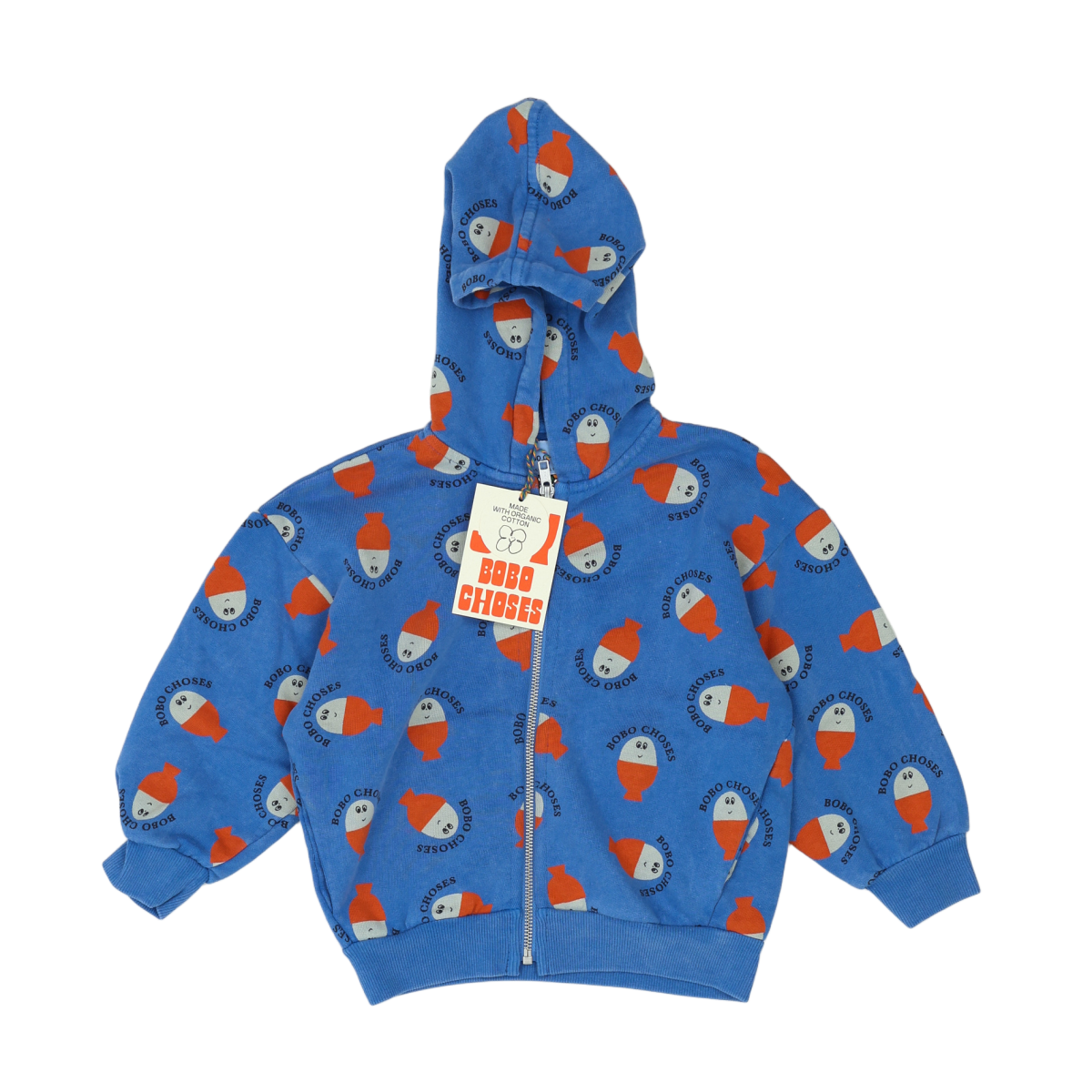 Blue kids sweatshirt - 6 years BOBO CHOSES - Seconde Main Blue