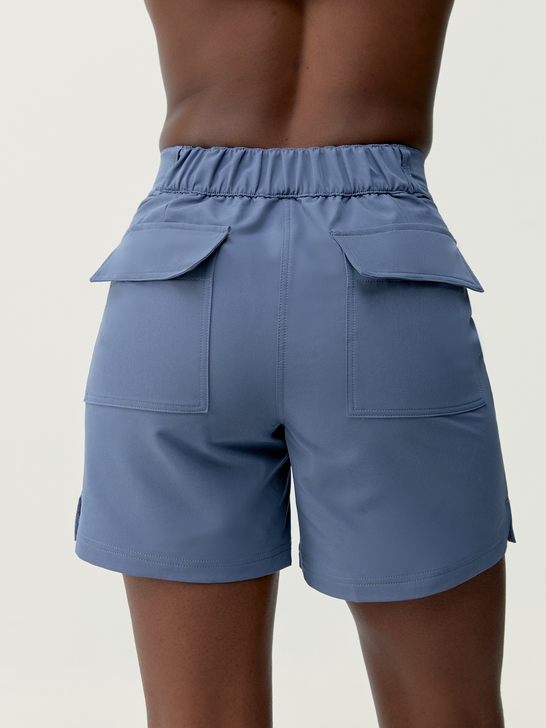 Women's Short Sports Cycling TRECK Blue