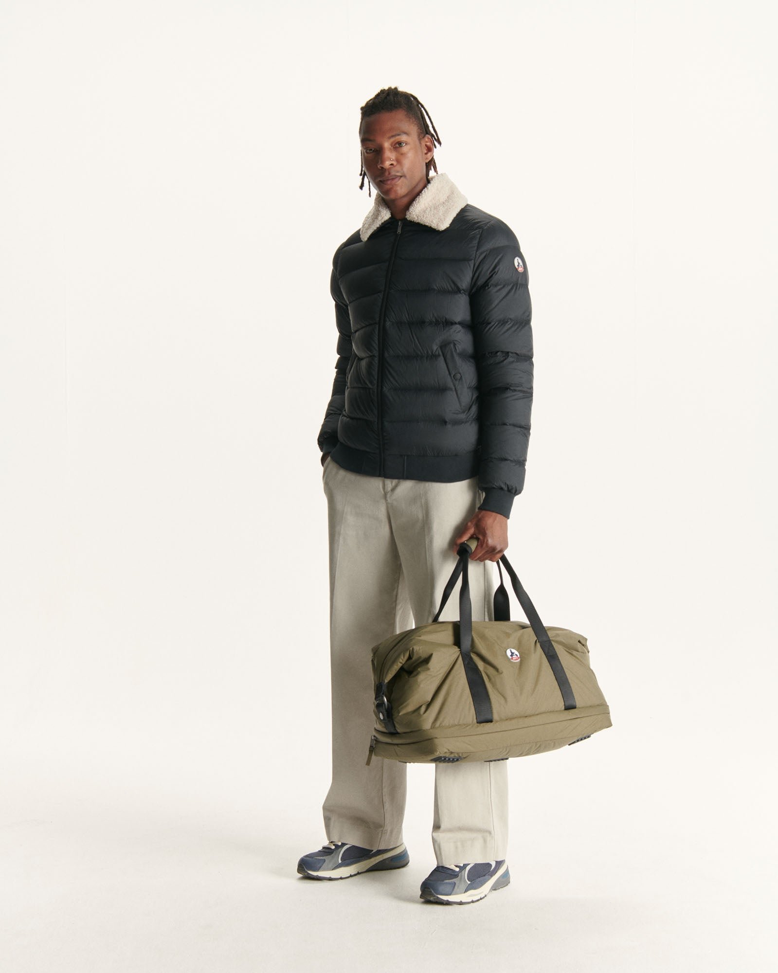 Waterproof expandable tarmac weekend bag JOTT Green