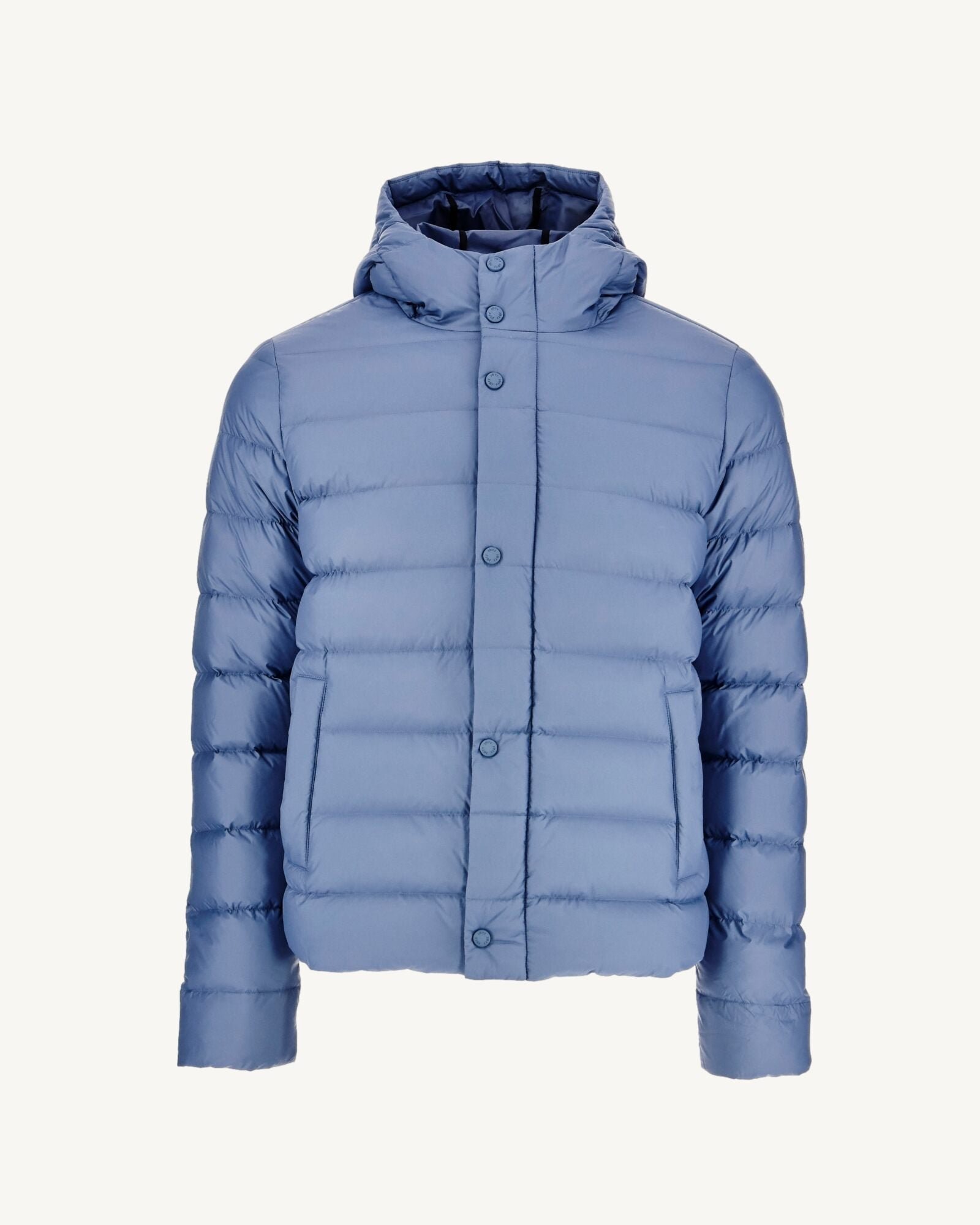 Jorge hooded puffer jacket JOTT Blue
