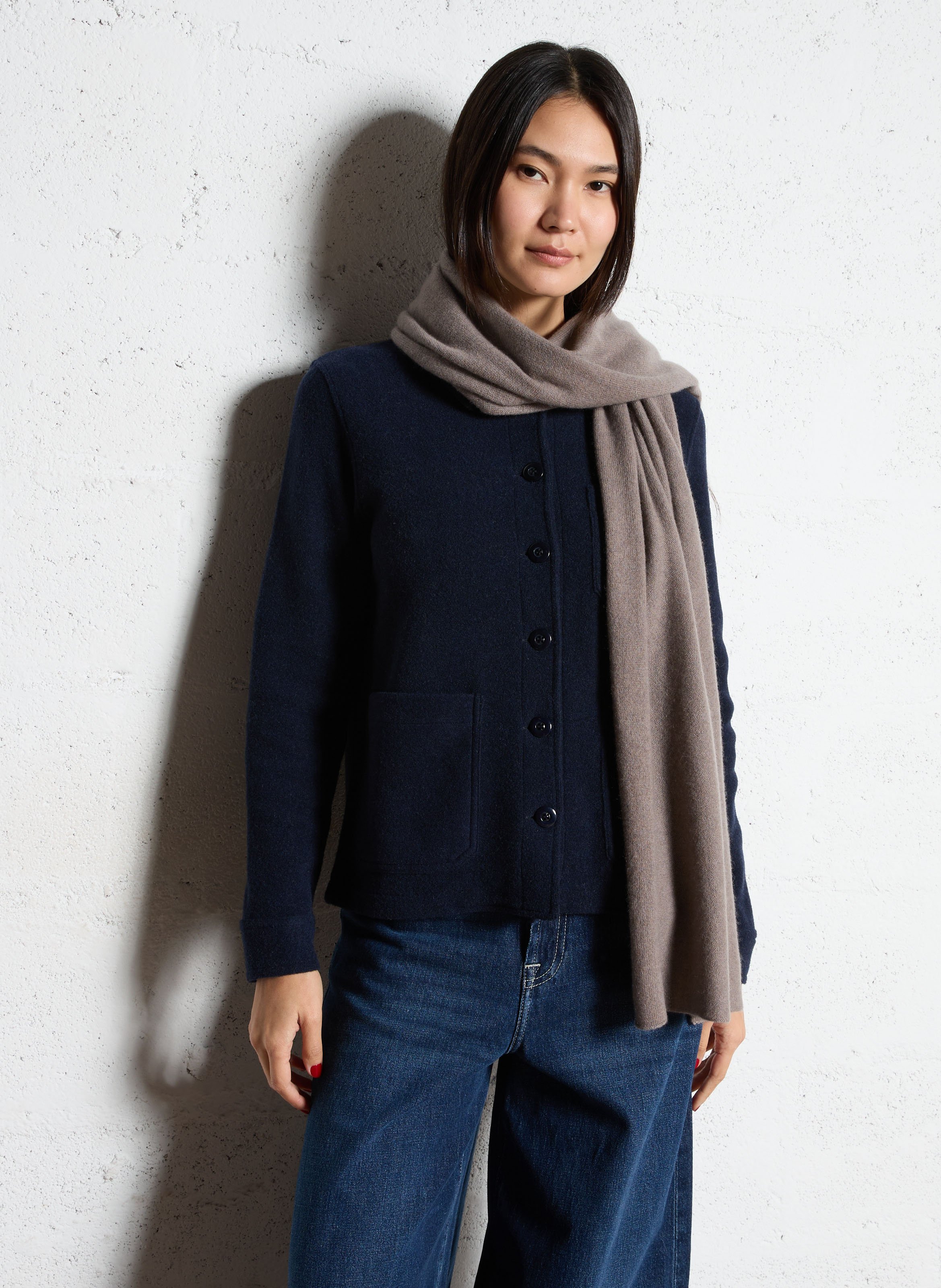 Kasjmier sjaal SUD EXPRESS Bruin