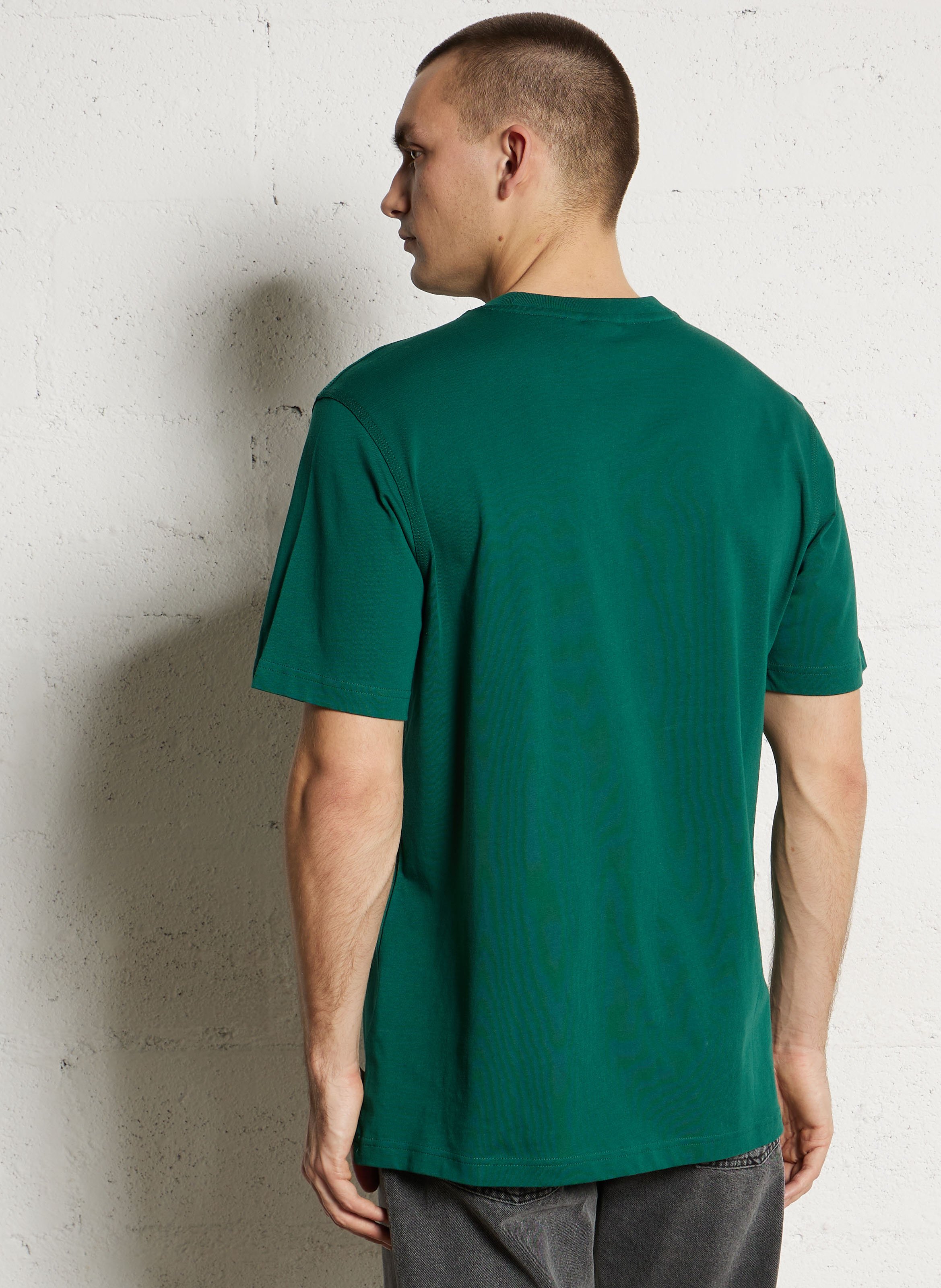 Effen T-shirt ADIDAS Groen