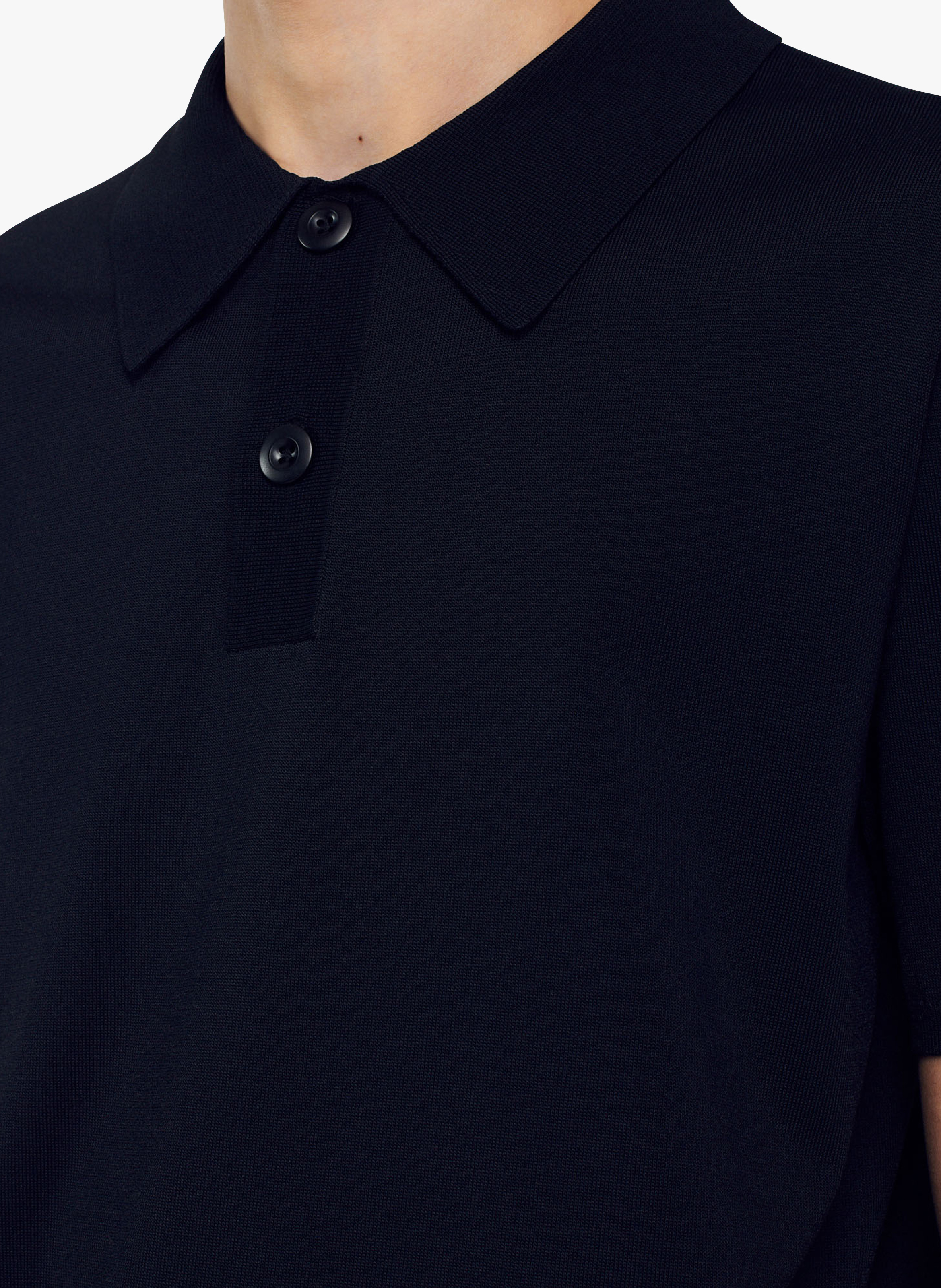 Polo regular fit  SANDRO Noir