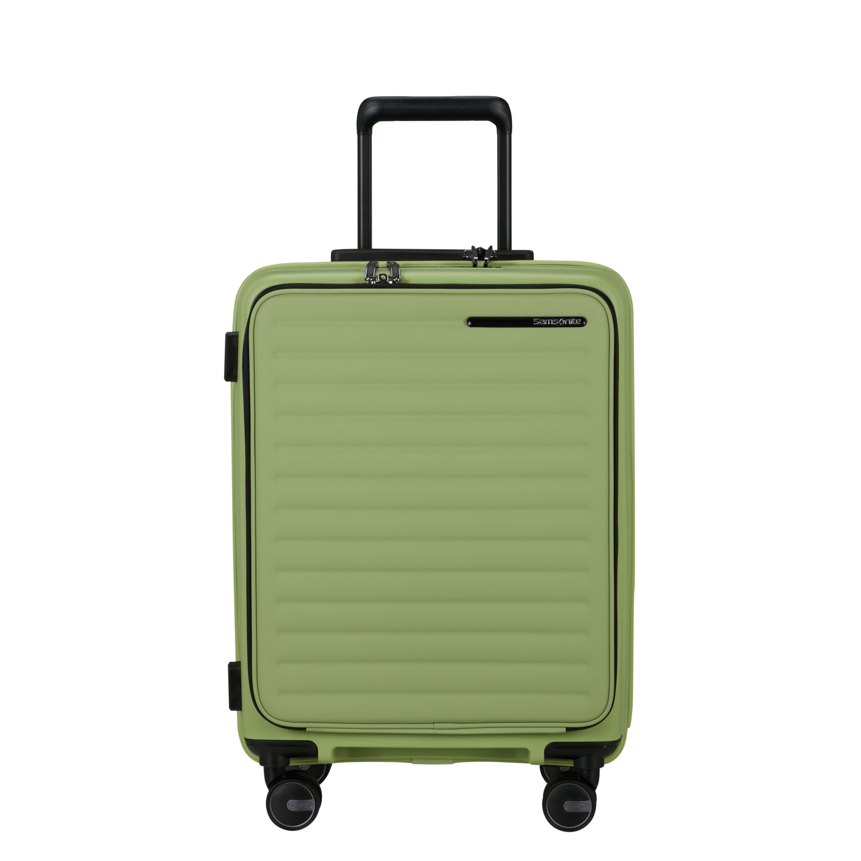 Restackd 4-wheel carry-on suitcase size S SAMSONITE Green