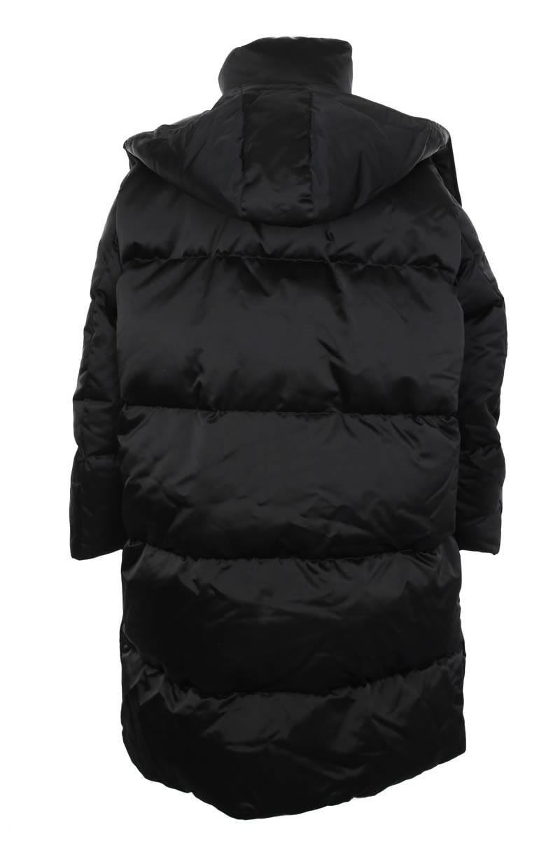 Lightweight quilted padded jacket with high neck MONCLER - Seconde Main Black