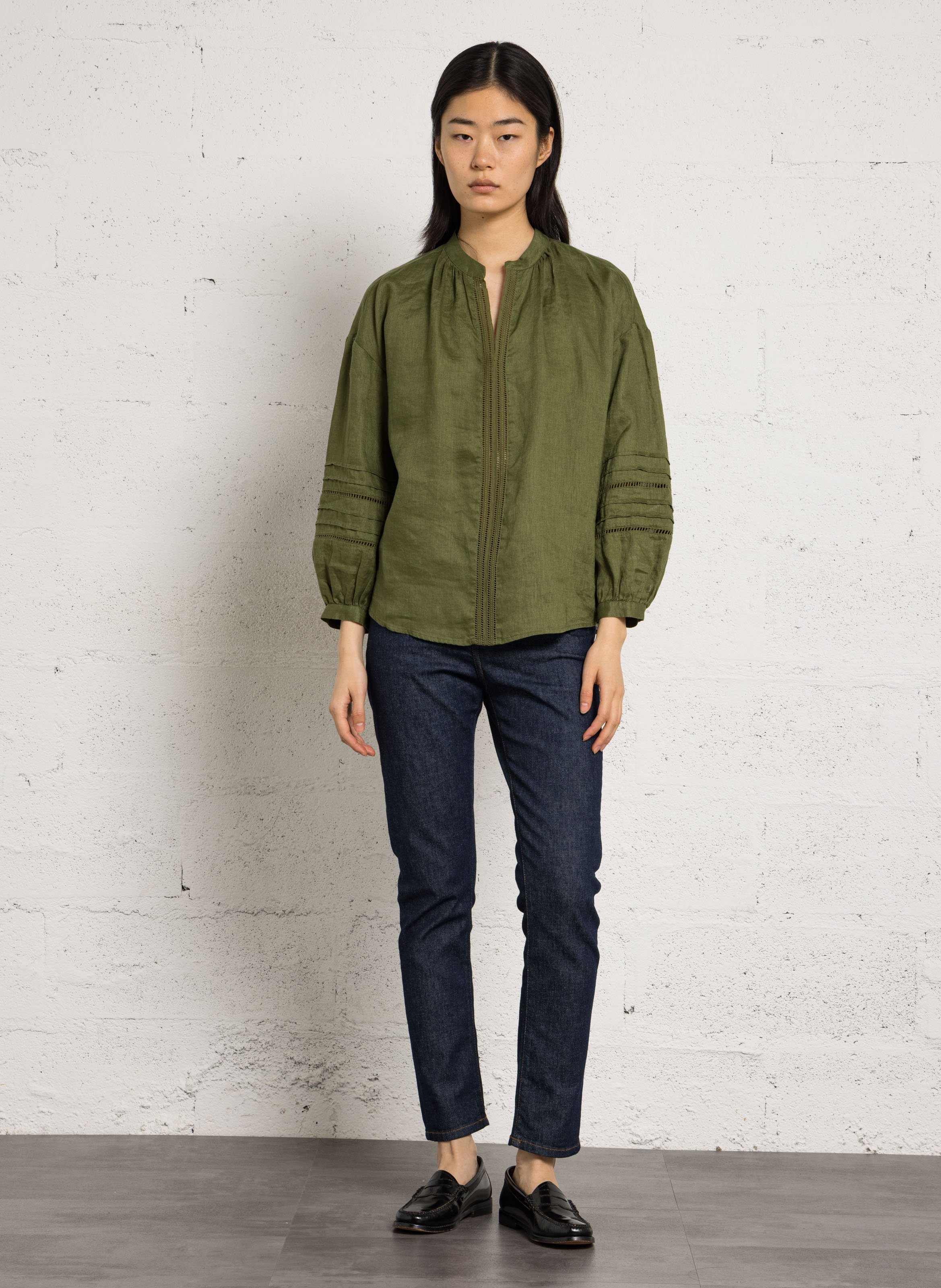 Loose linen blouse JC SOPHIE