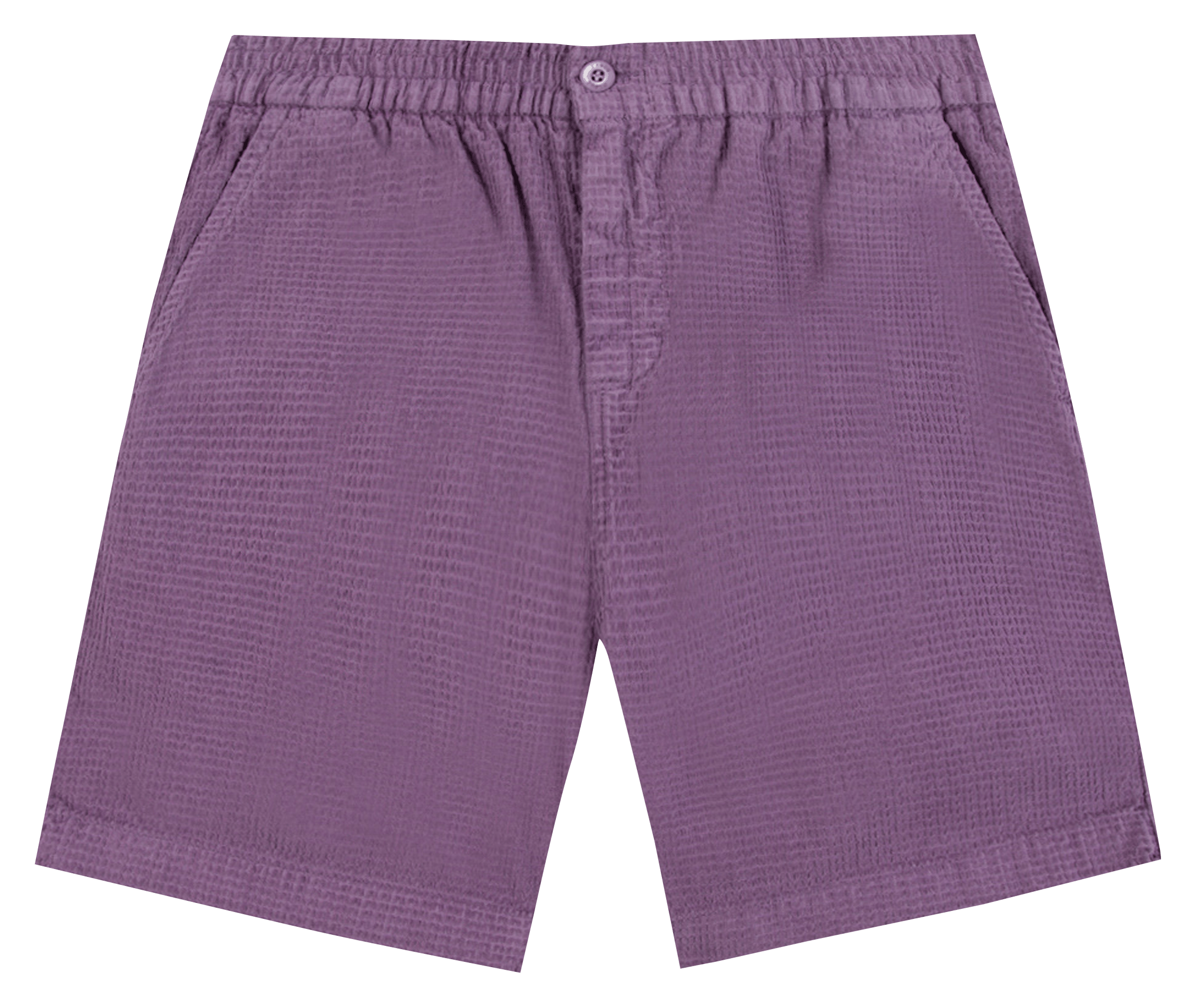 Straight cotton shorts FAGUO Purple