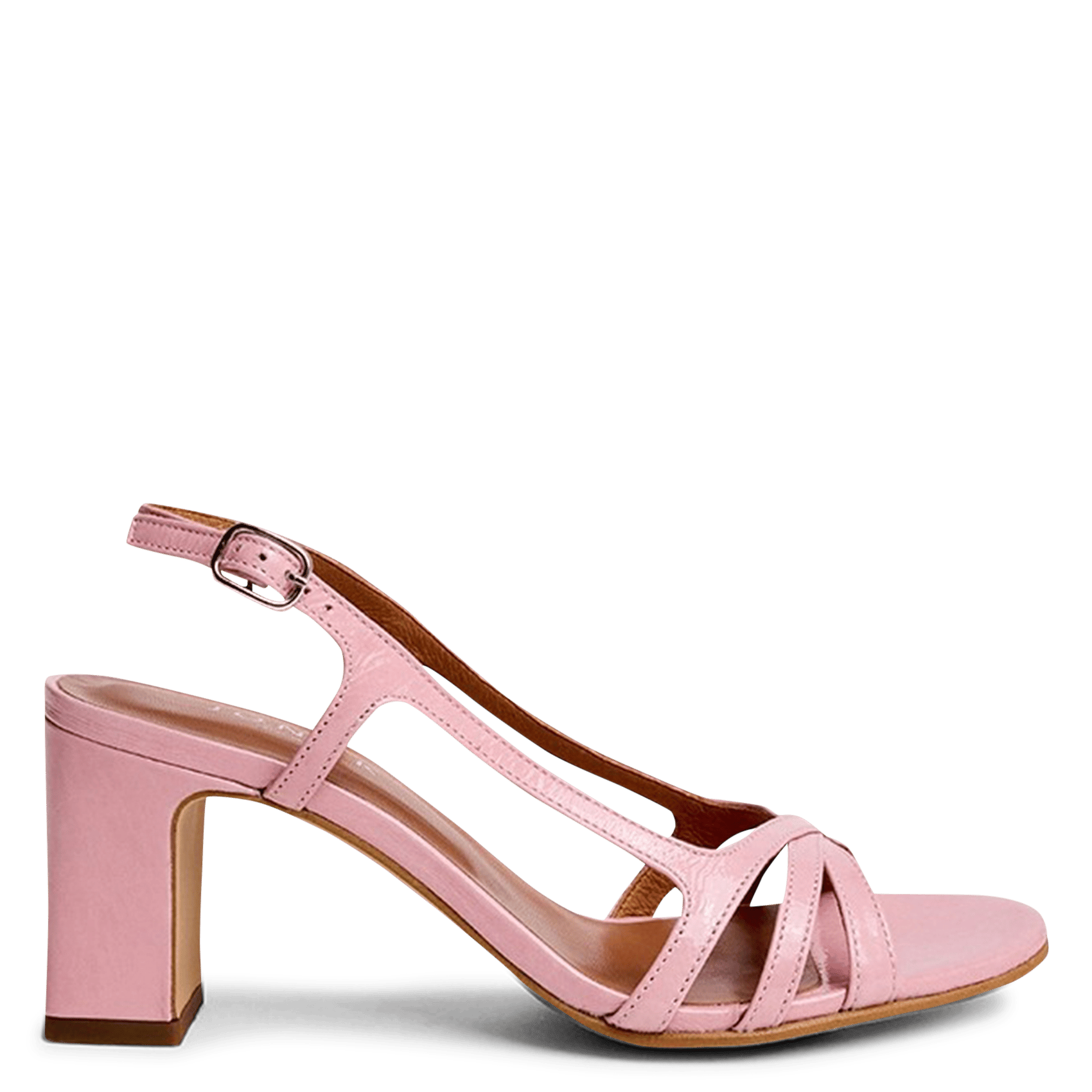 Caflo suede high sandals JONAK Pink