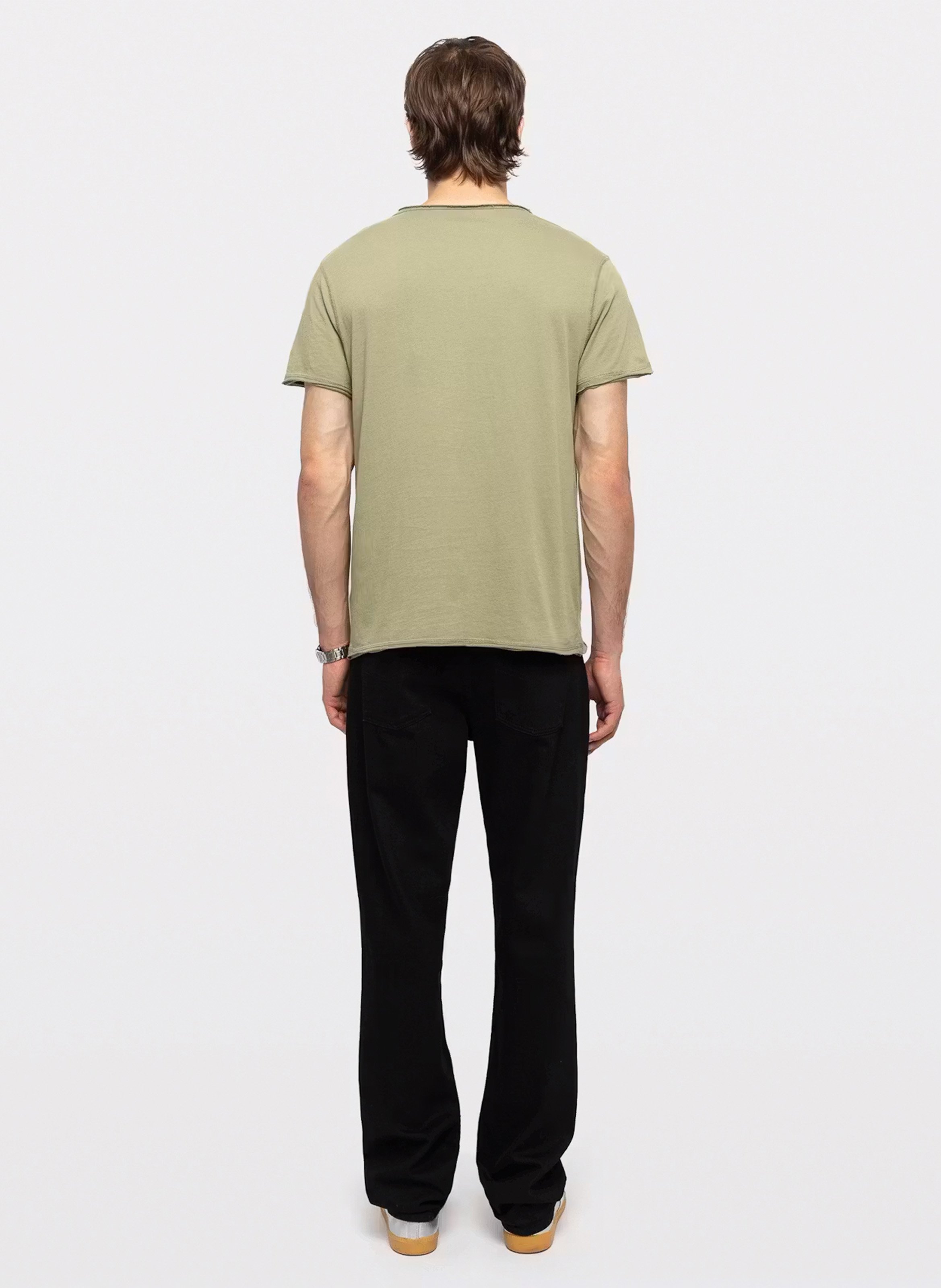 V-neck organic cotton T-shirt ZADIG&VOLTAIRE Green