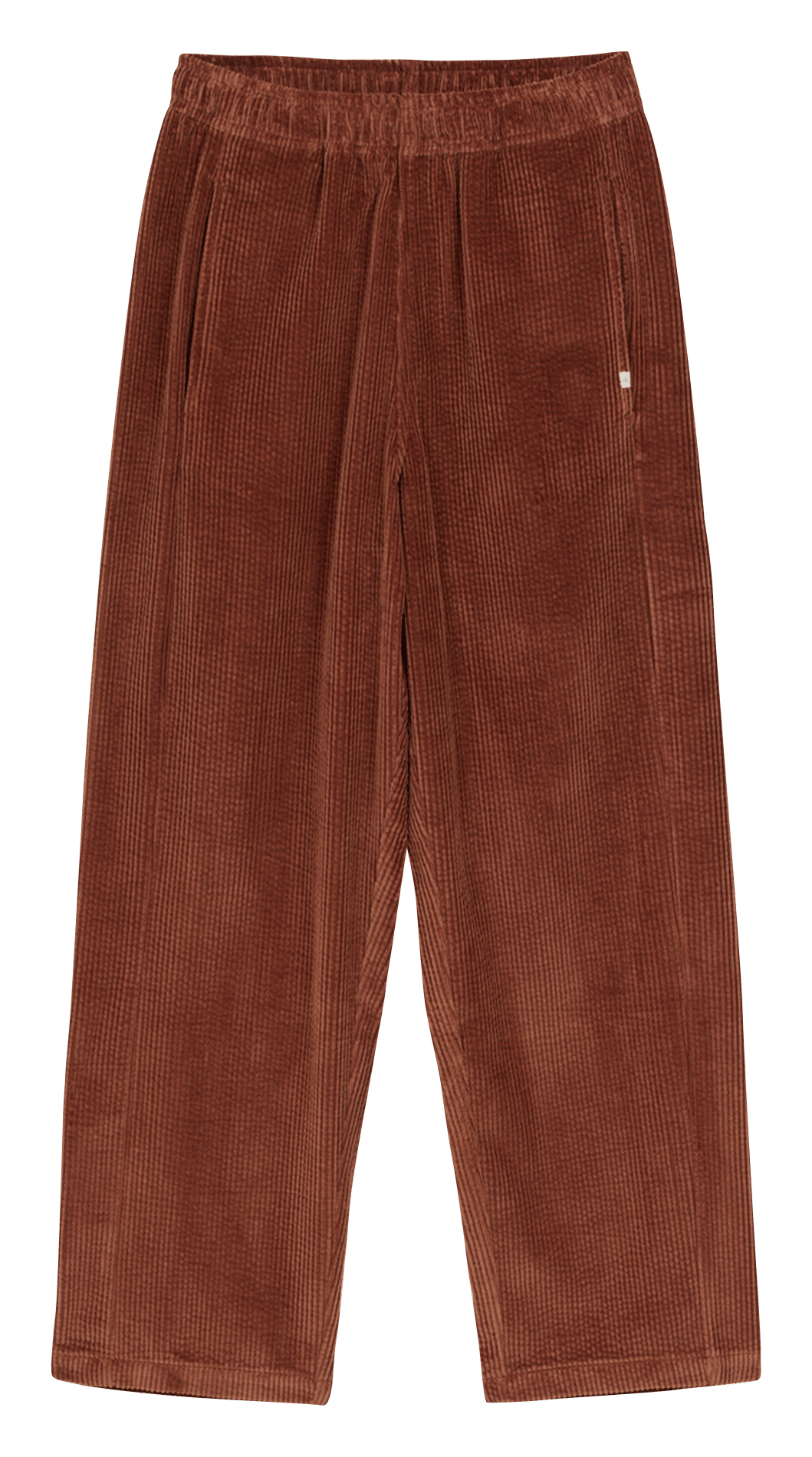 Pantalon droit en velours A.P
