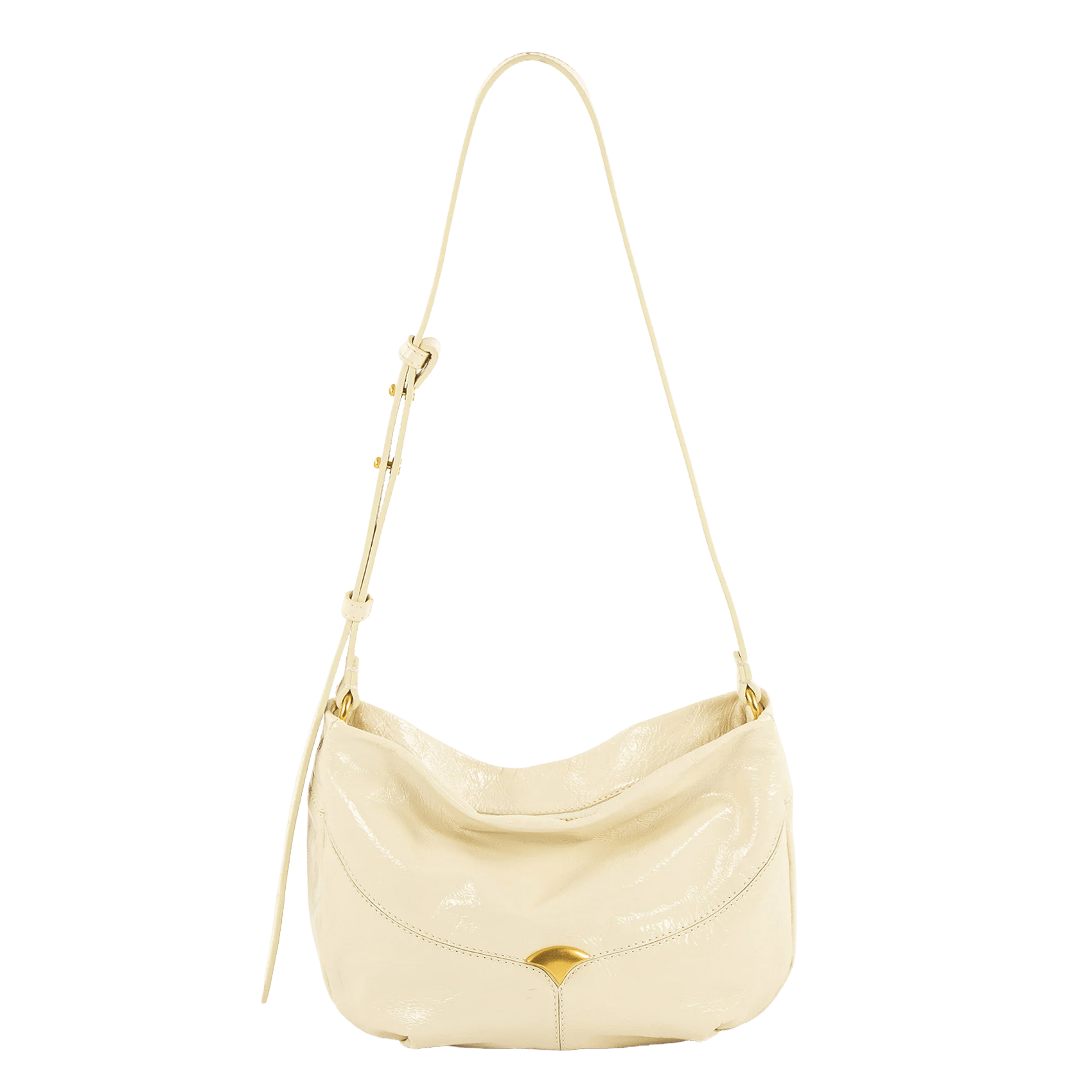 Bolso bandolera de piel SESSUN Blanco