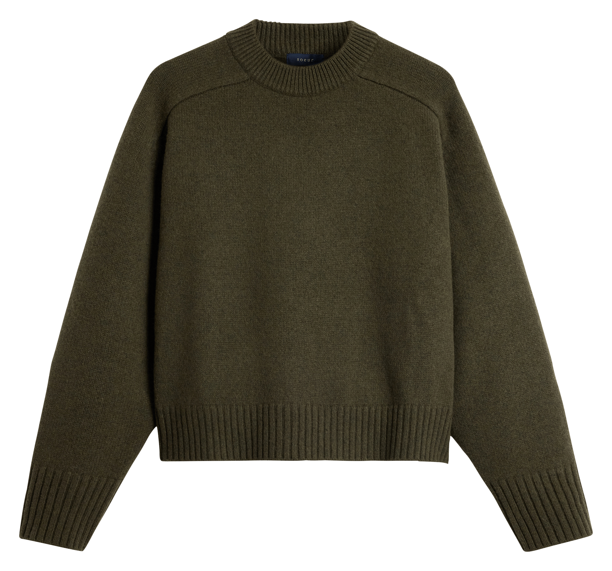 Round-neck wool sweater SOEUR