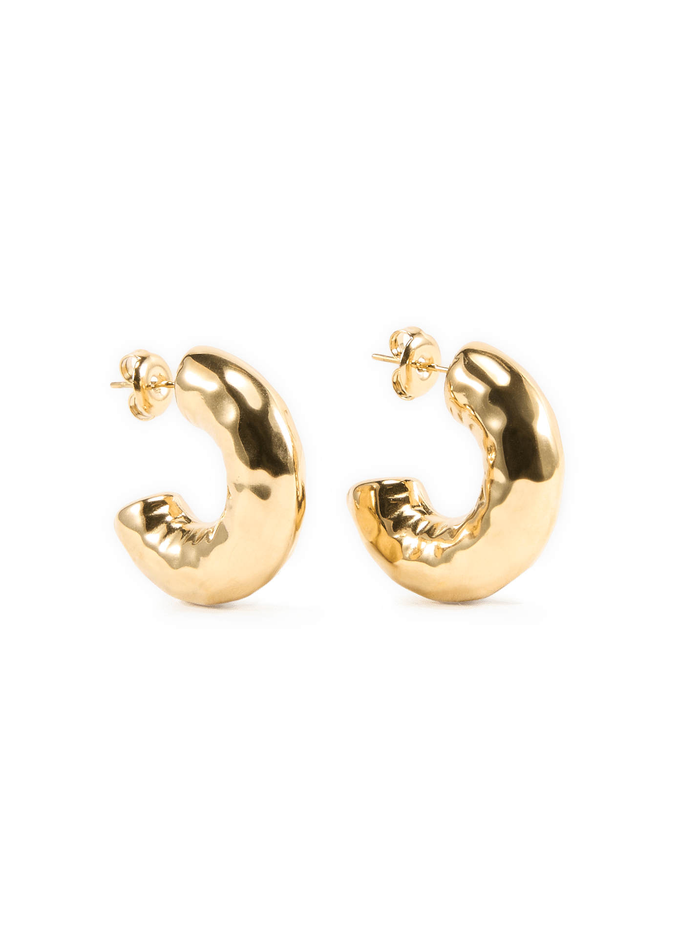 Half-circle earrings AU PRINTEMPS PARIS Golden