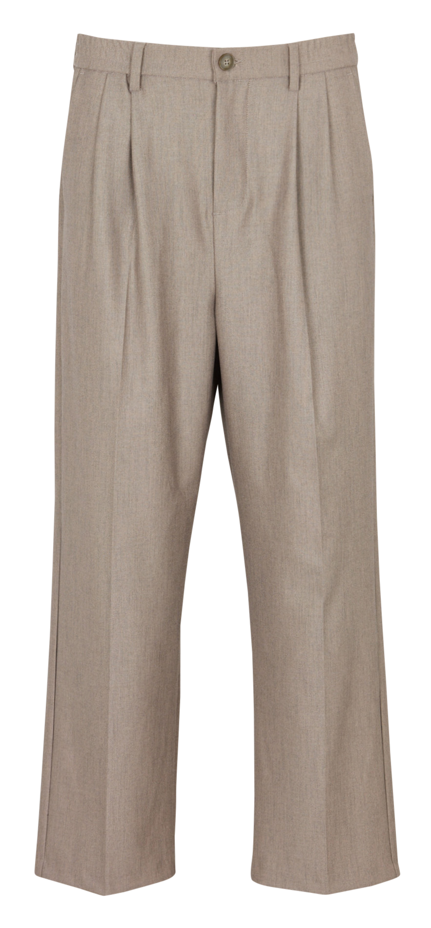 Einfarbige Anzughose mit Bundfalten CASUAL FRIDAY