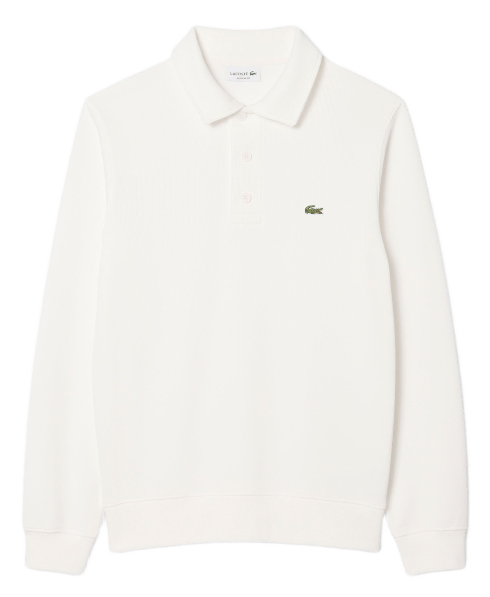 Polo-Sweatshirt aus Baumwollmischung LACOSTE Grau
