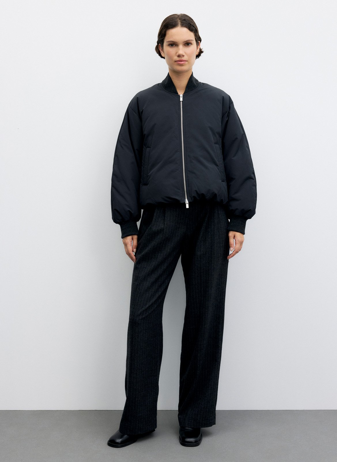 Einfarbige Jacke mit Reißverschluss GERARD DAREL Schwarz