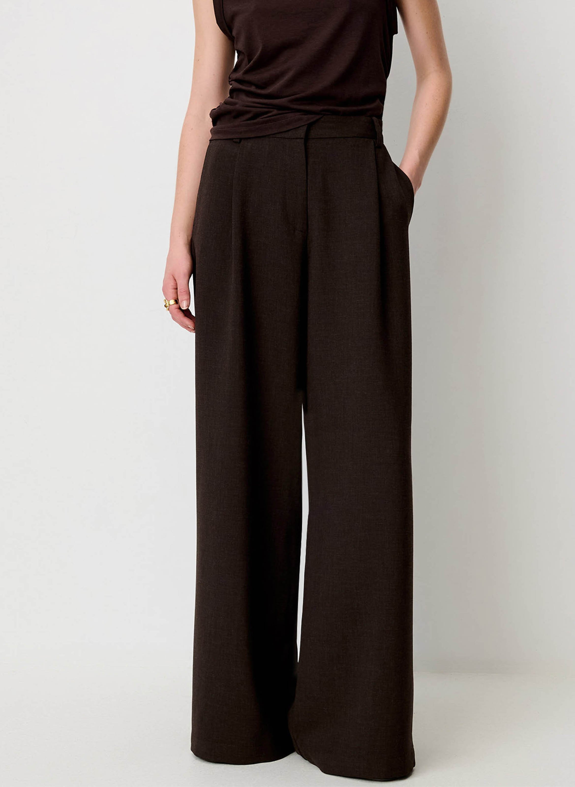 Weit geschnittene Hose SESSUN