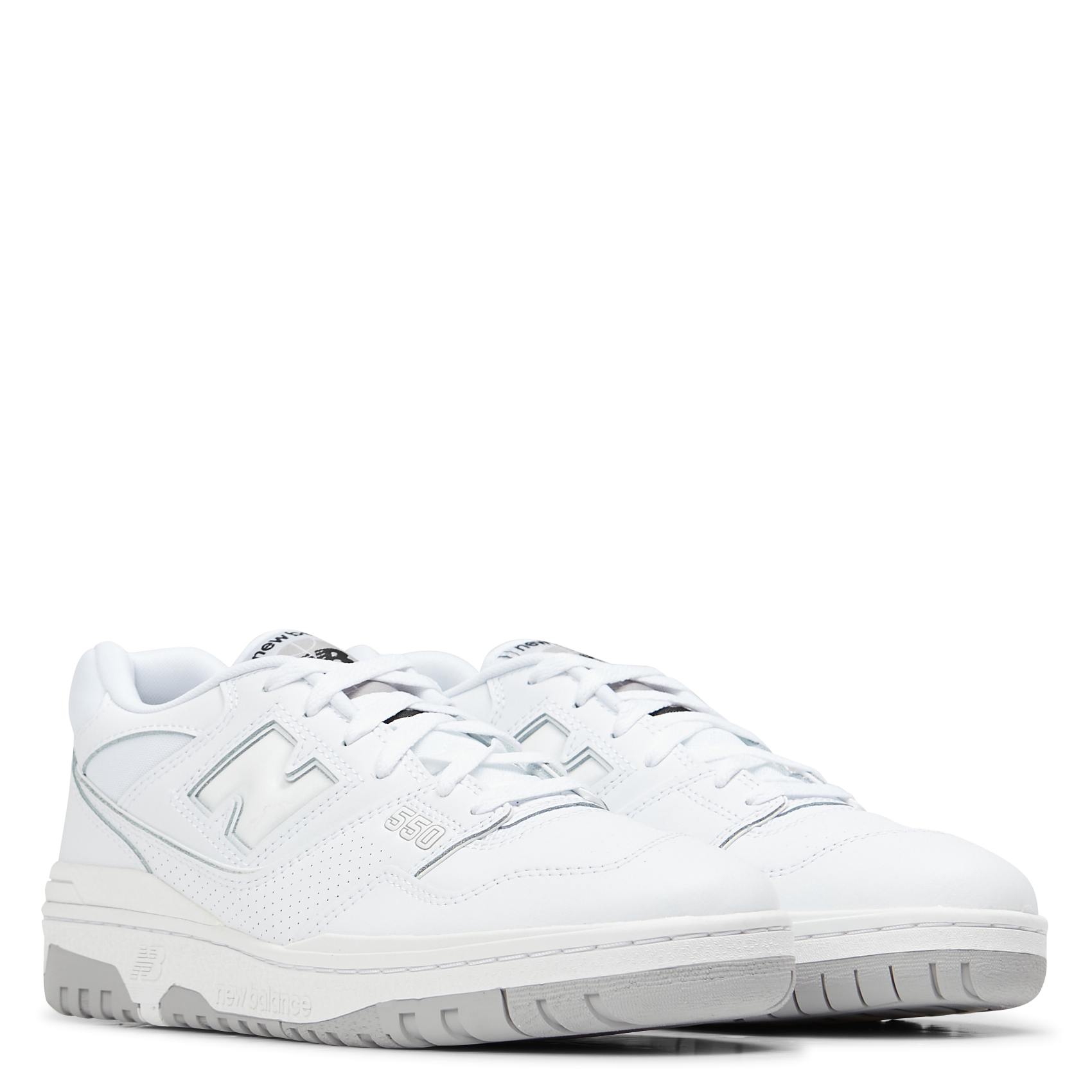 Lace-up leather sneakers NEW BALANCE White