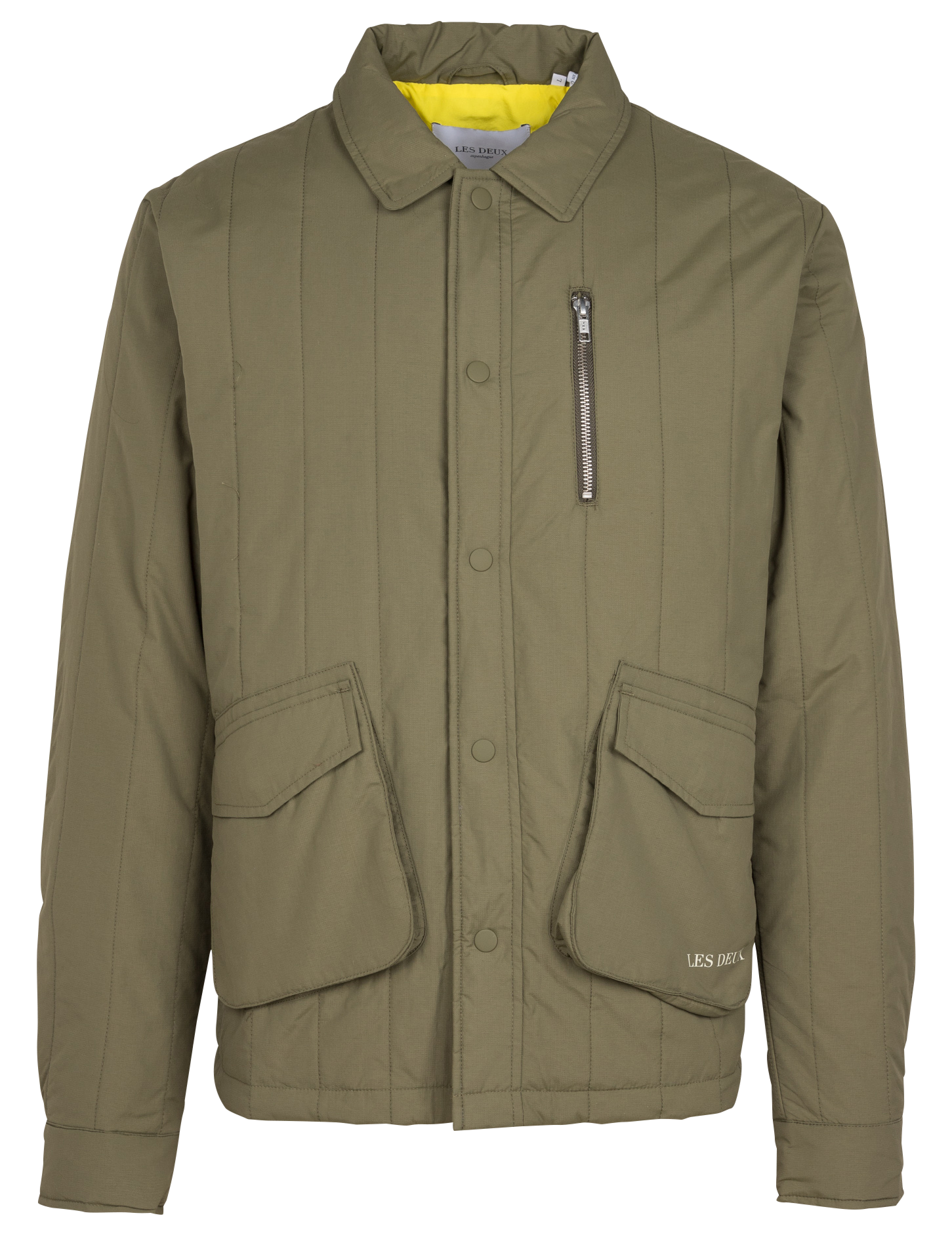 Veste isolante col classique  LES DEUX Vert