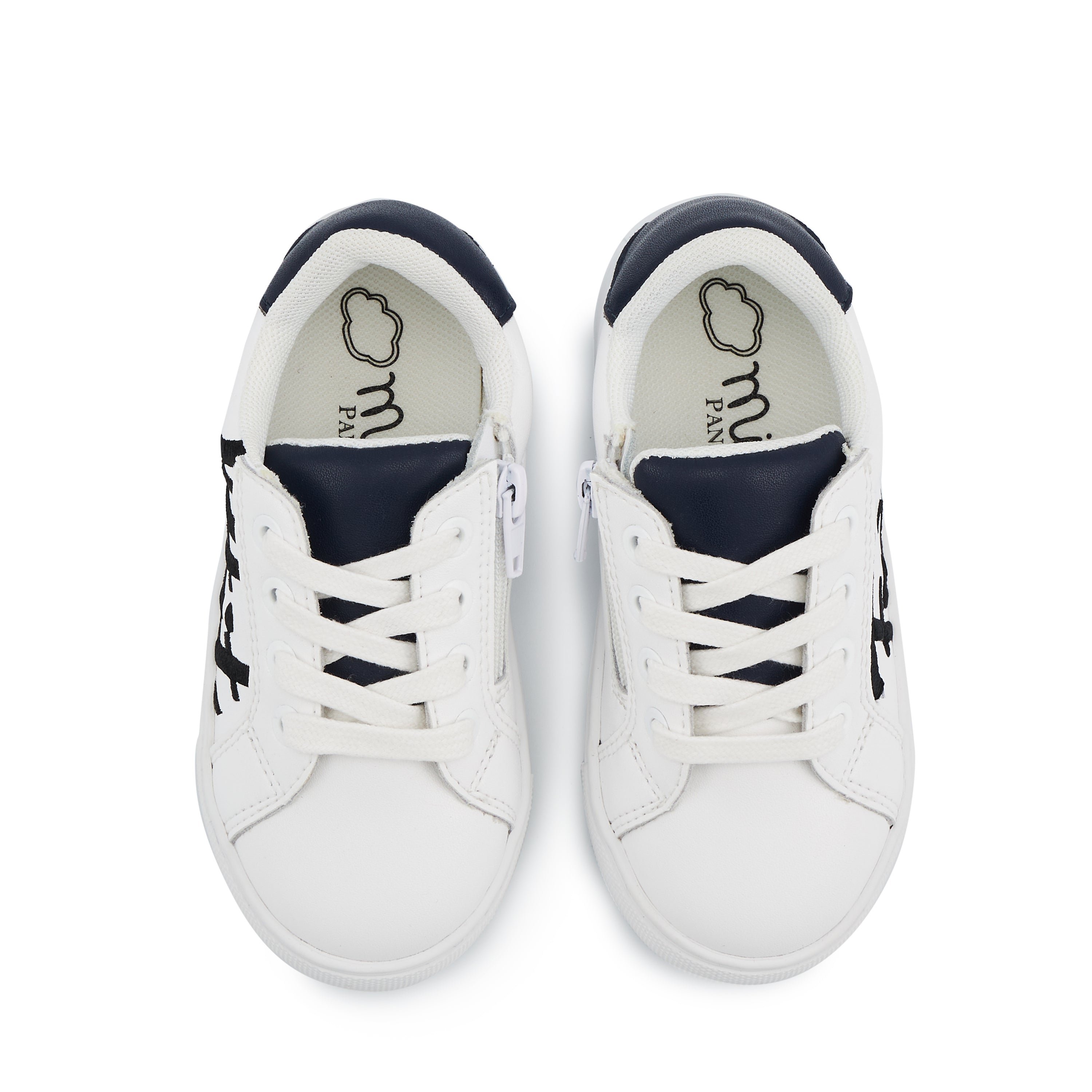 Leather sneakers BONS BAISERS PARIS White