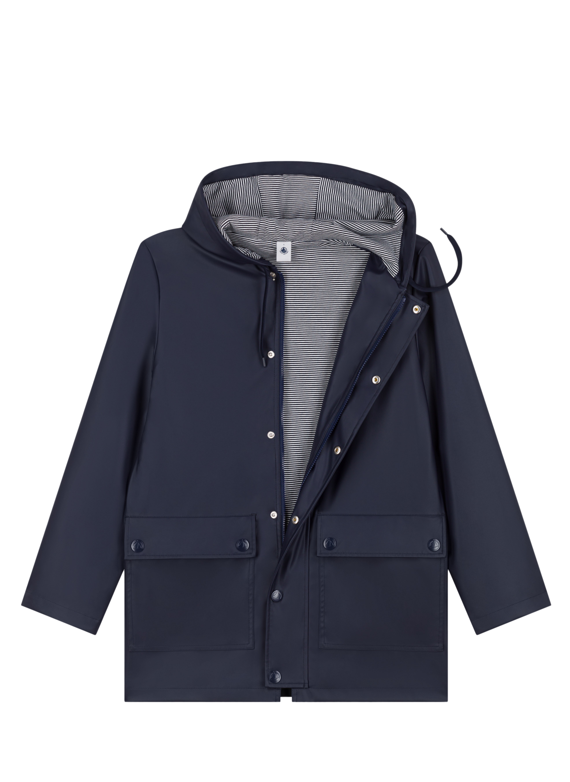 Imperméable à capuche PETIT BATEAU Bleu