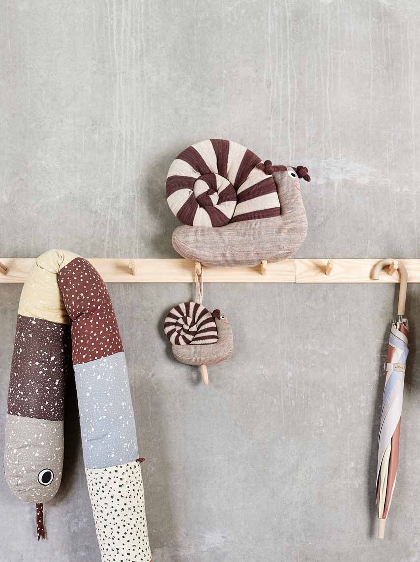 Musical mobile in cotton Brown