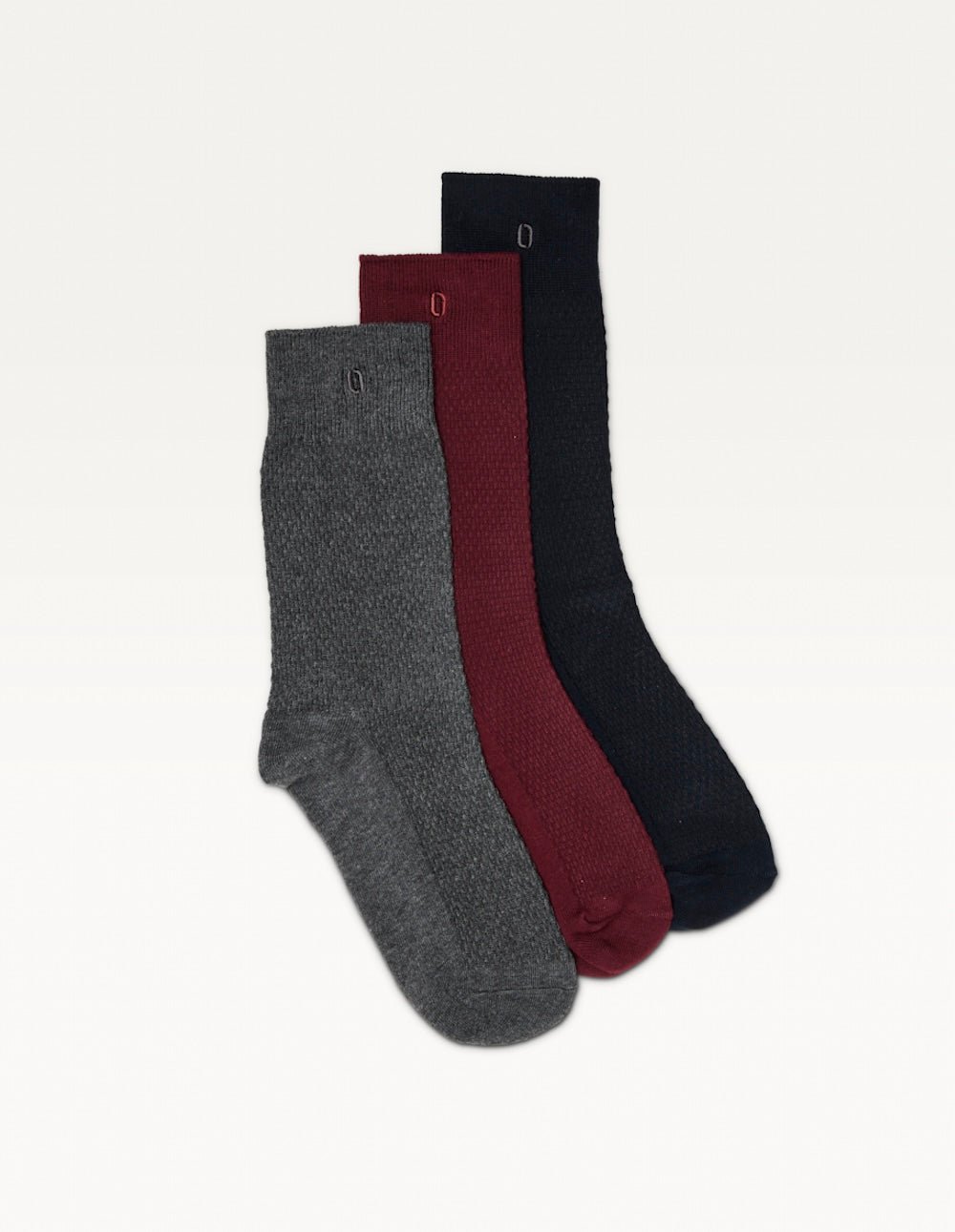 Pack of 3 pairs of socks ODAJE EX. M.MOUSTACHE Red