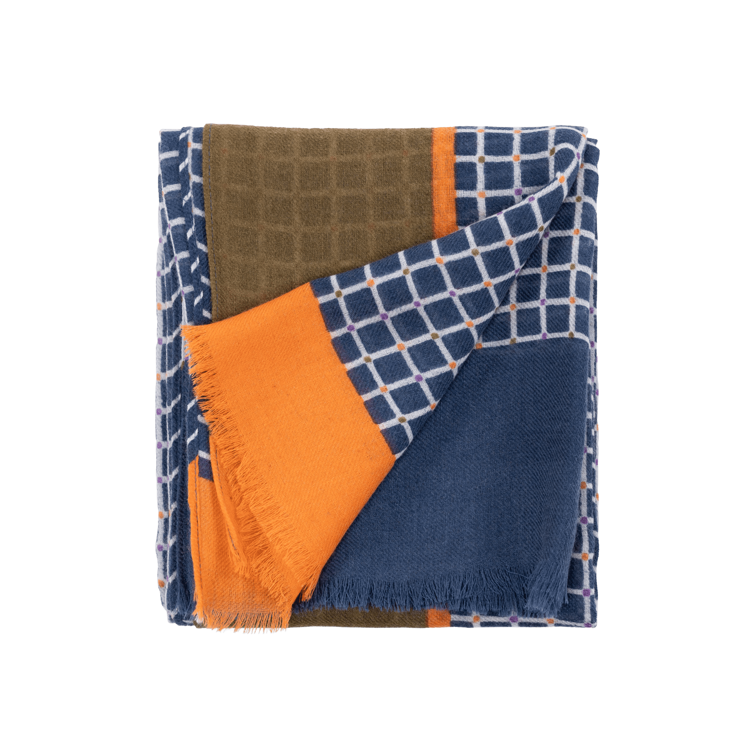 Floaty wool scarf BILLYBELT Blue