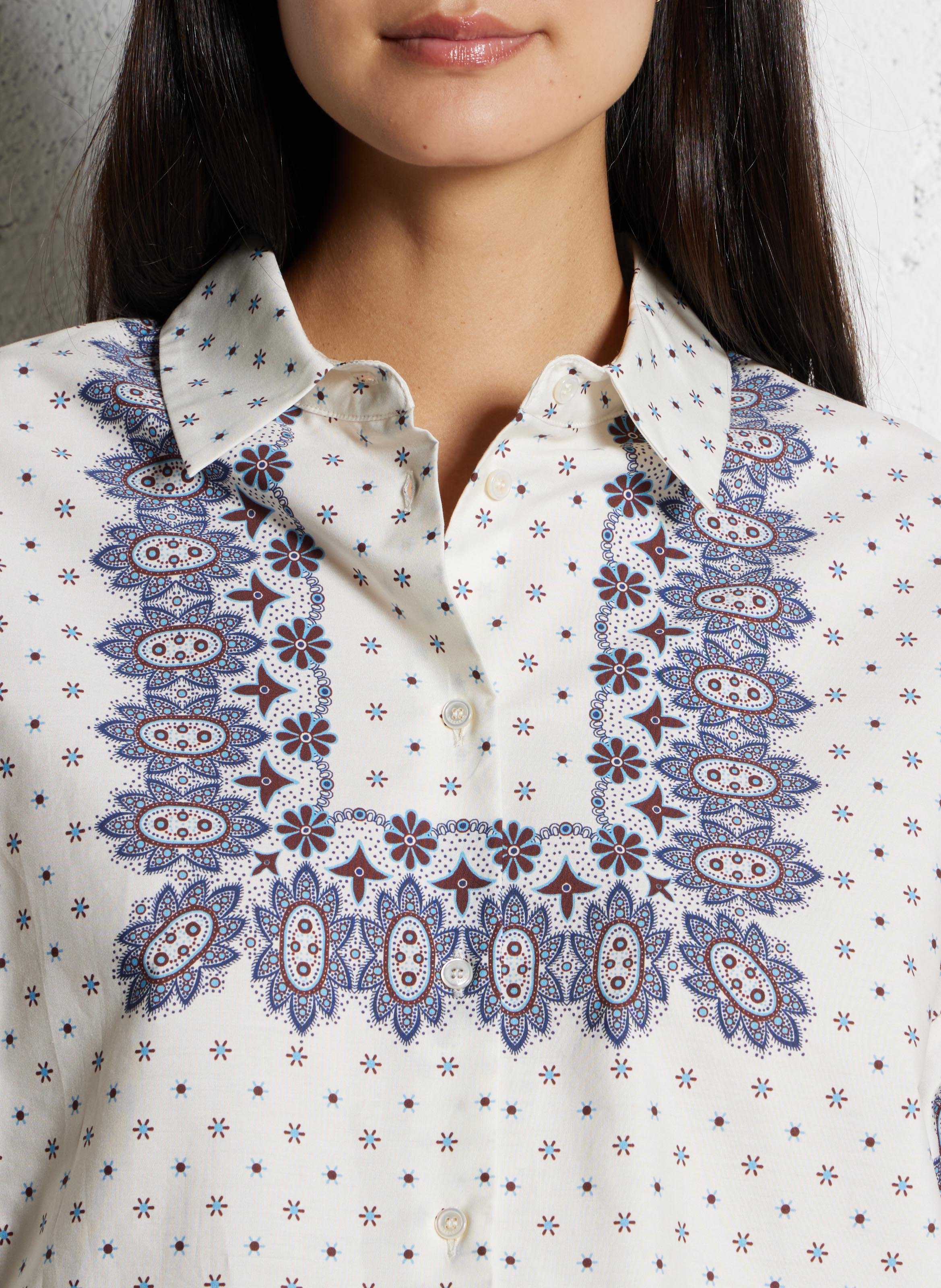 Capri plain oversized shirt MAX MARA WEEK END White