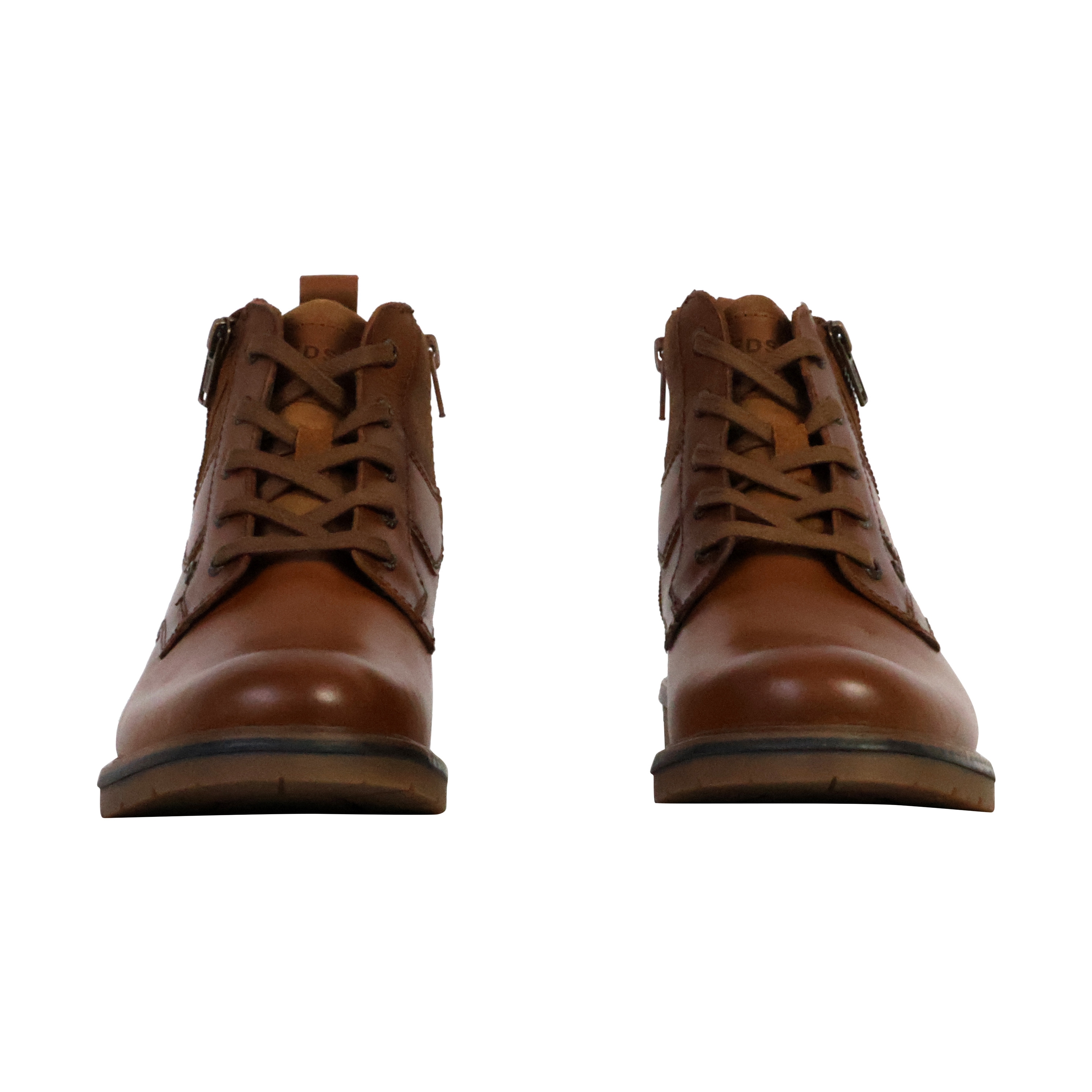 Low leather ankle boot Lafare REDSKINS Brown