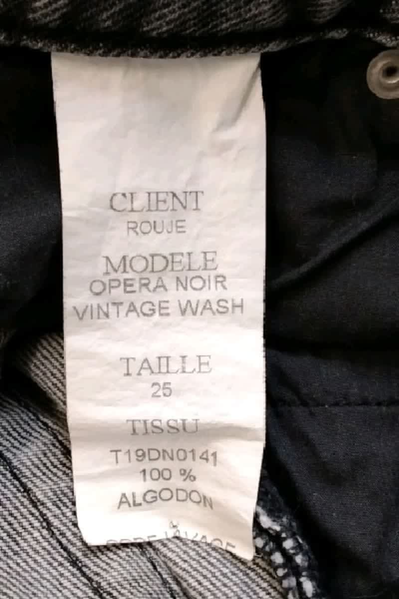 Boot-cut jeans ROUJE - Seconde Main Grey