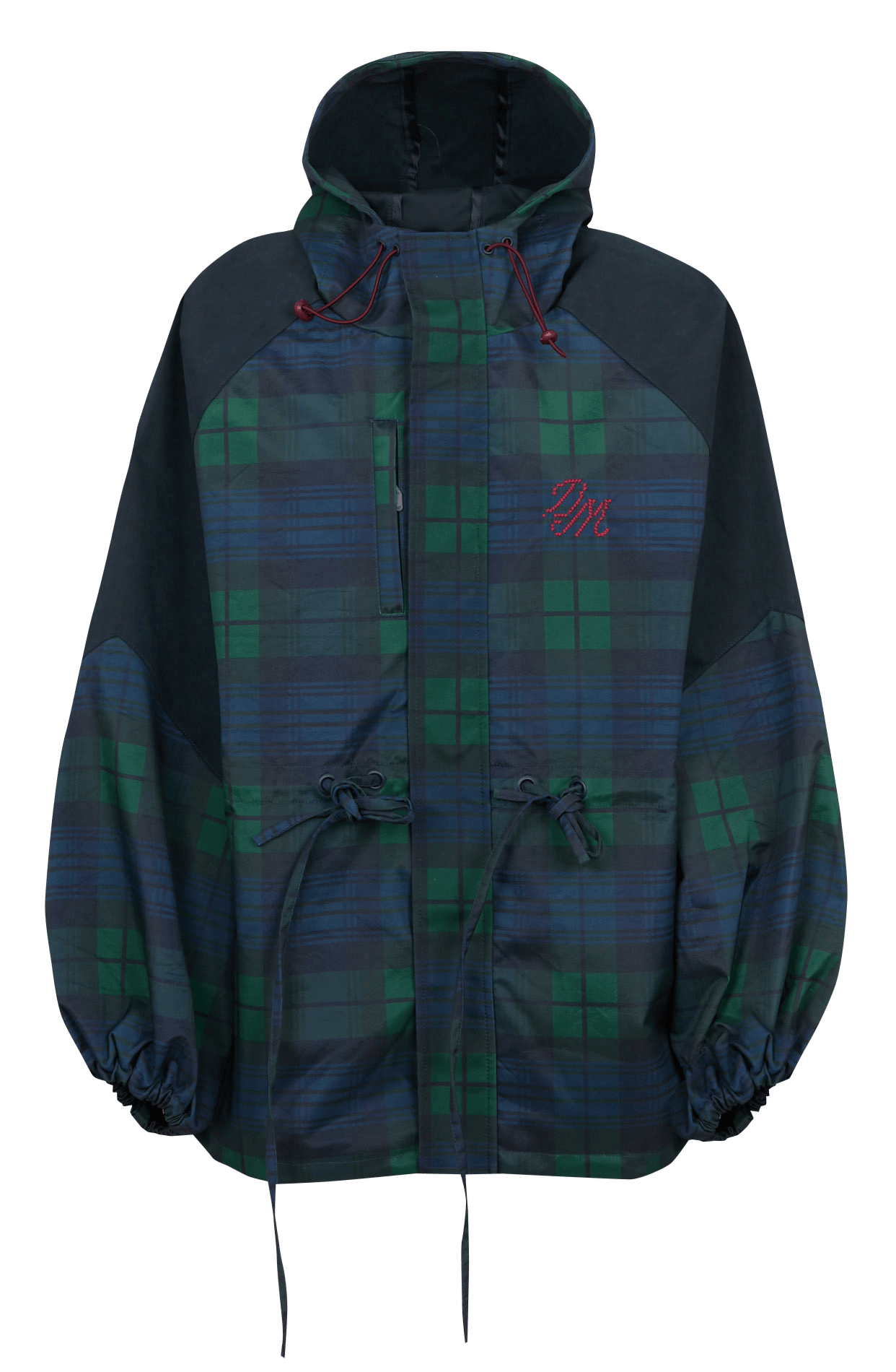 Oversized Printed Parka DAMSON MADDER Blue